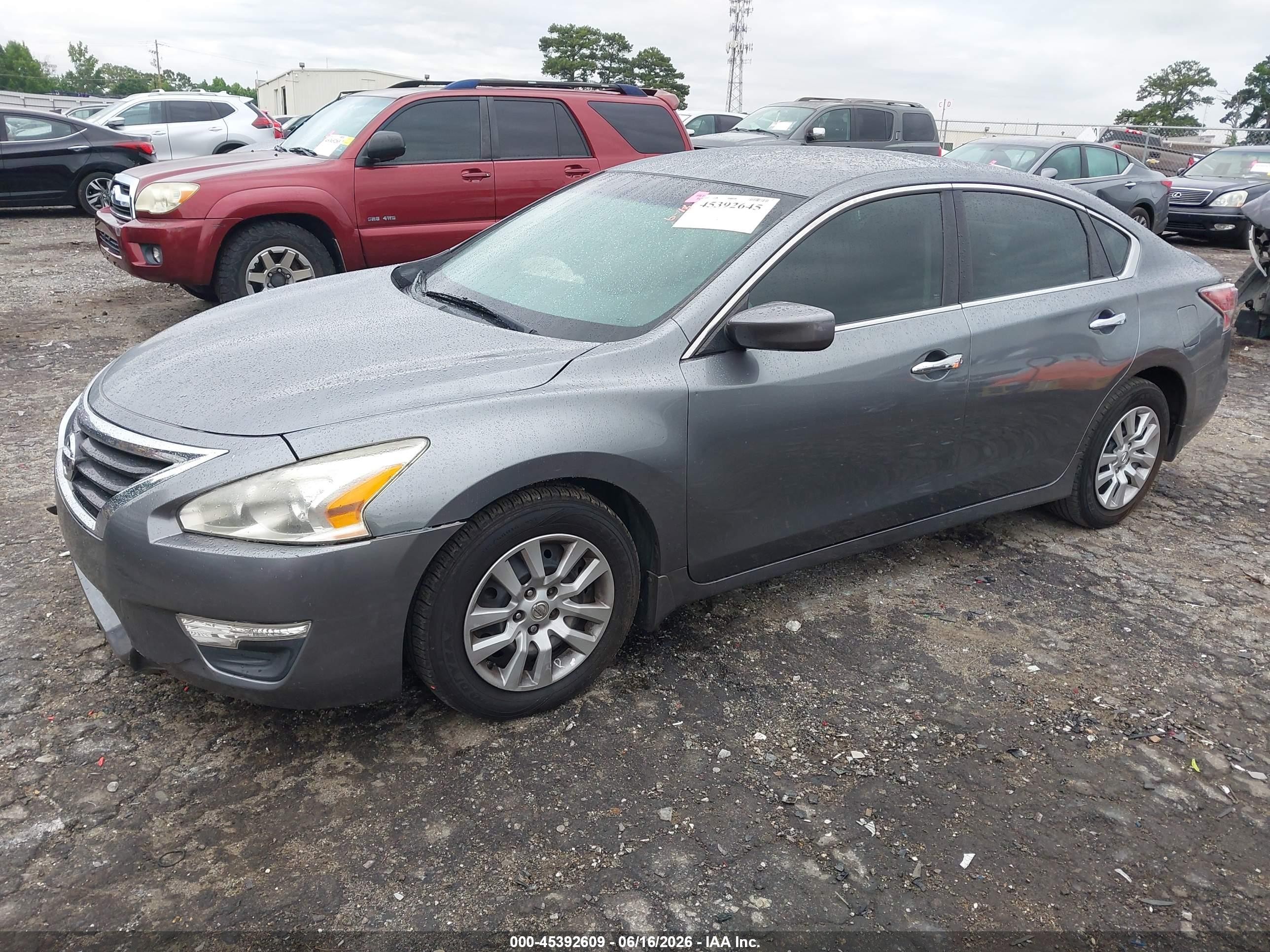 2015 Nissan Altima 2.5 S Gray vin: 1N4AL3AP6FC142441