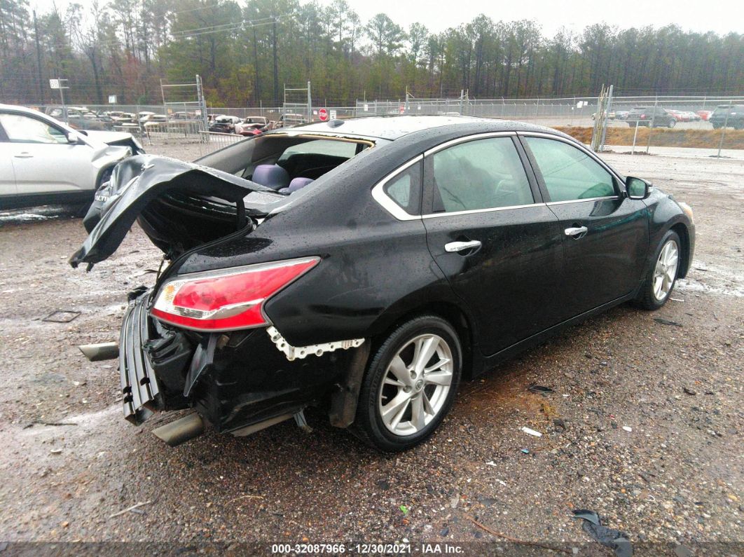 2015 Nissan Altima 2.5 Sv Black vin: 1N4AL3AP6FC142794