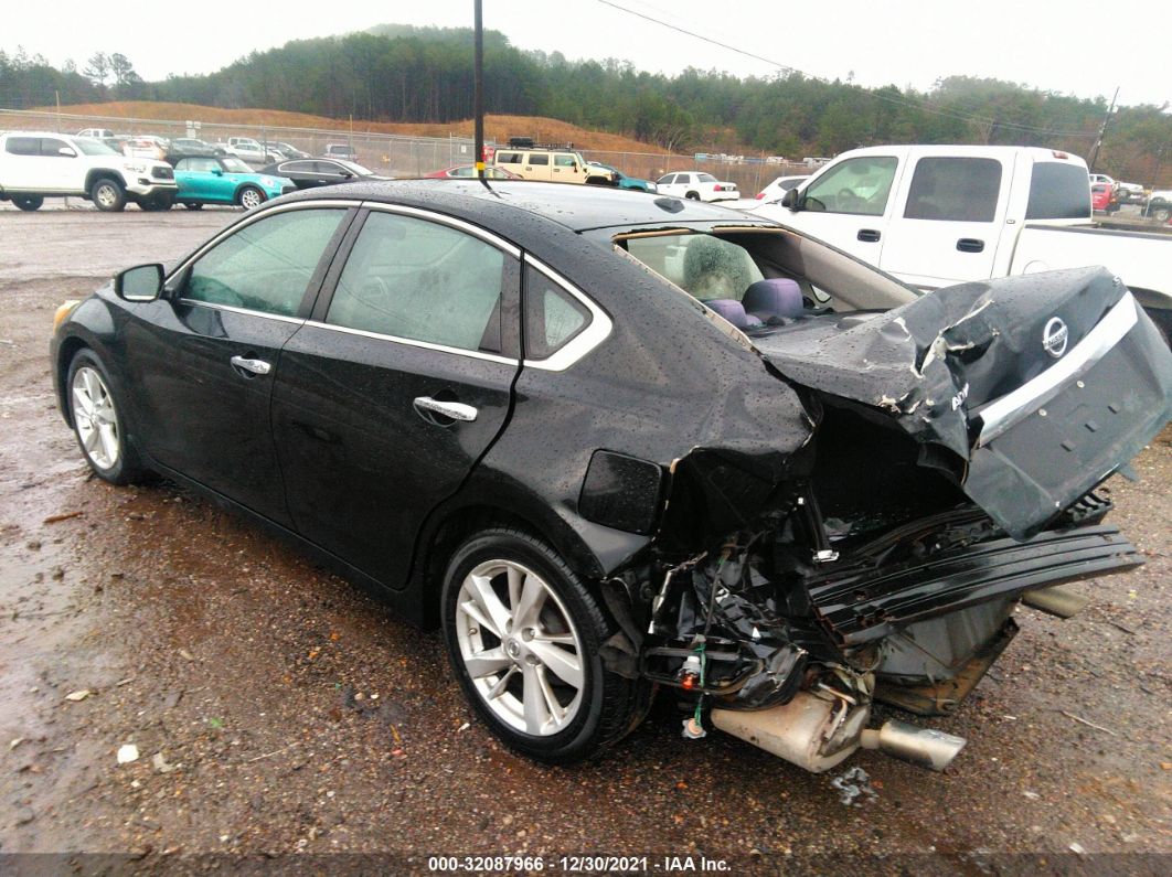 2015 Nissan Altima 2.5 Sv Black vin: 1N4AL3AP6FC142794