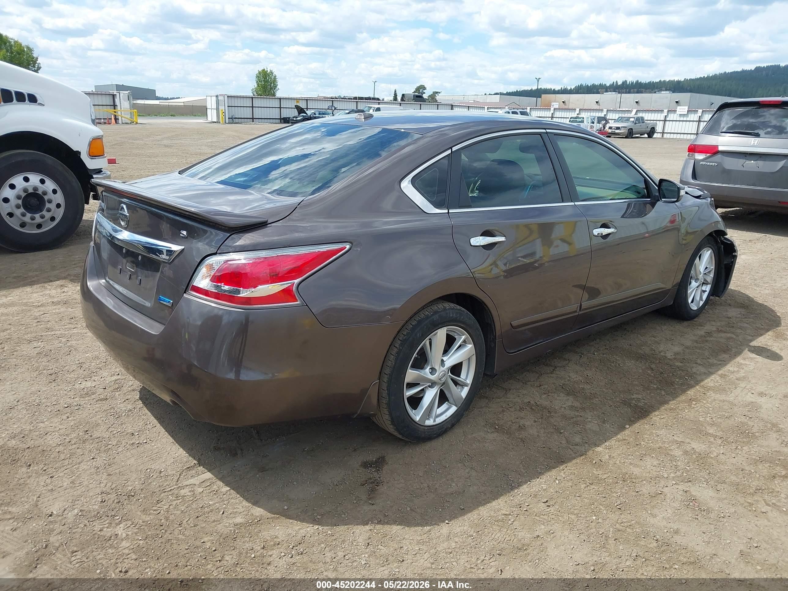 2015 Nissan Altima 2.5 Sl Brown vin: 1N4AL3AP6FC147249