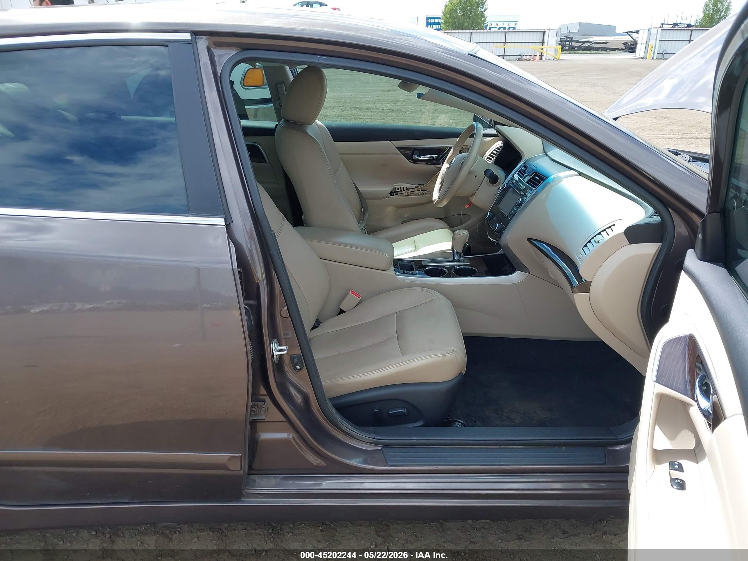 2015 Nissan Altima 2.5 Sl Brown vin: 1N4AL3AP6FC147249