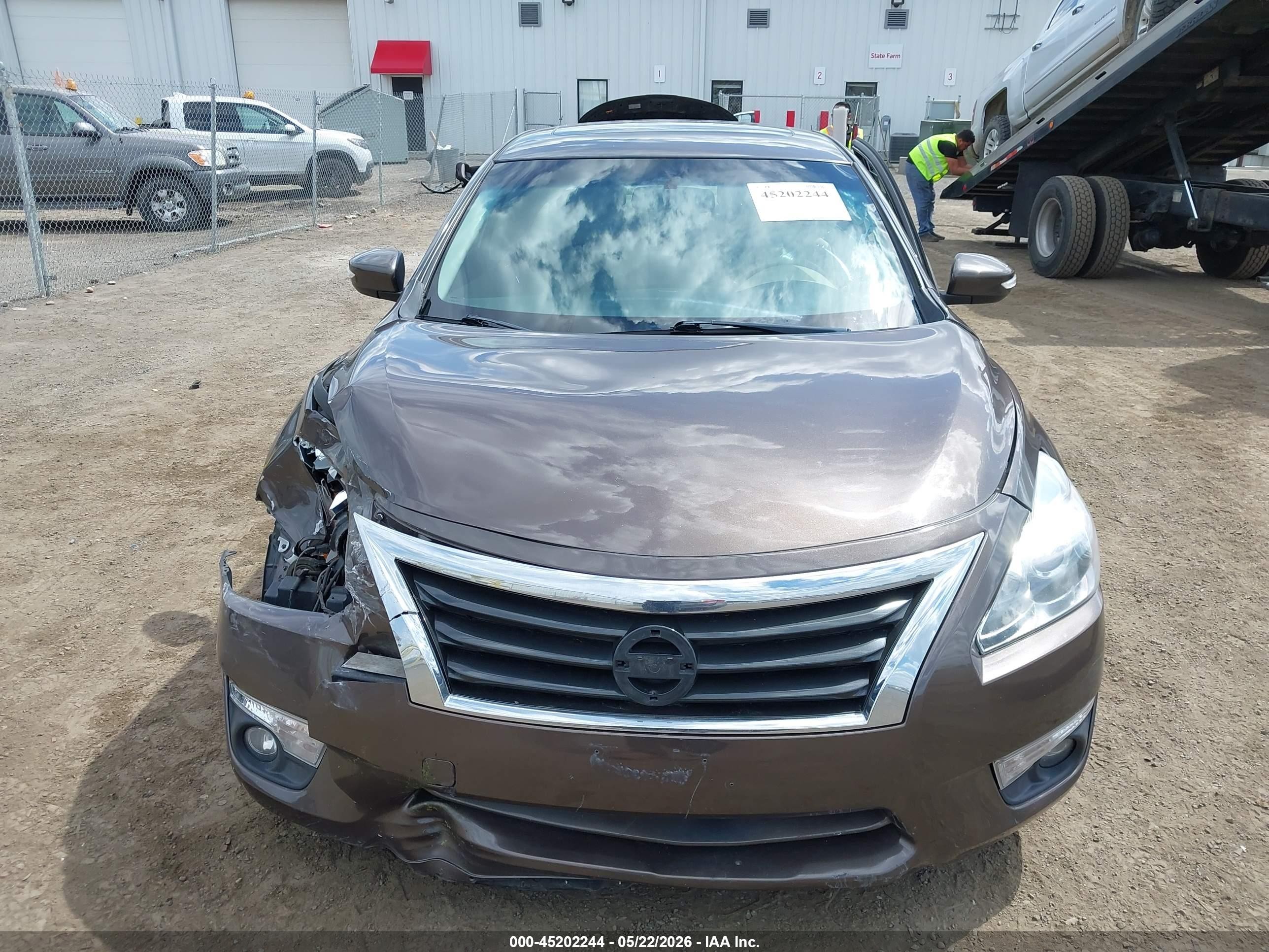 2015 Nissan Altima 2.5 Sl Brown vin: 1N4AL3AP6FC147249