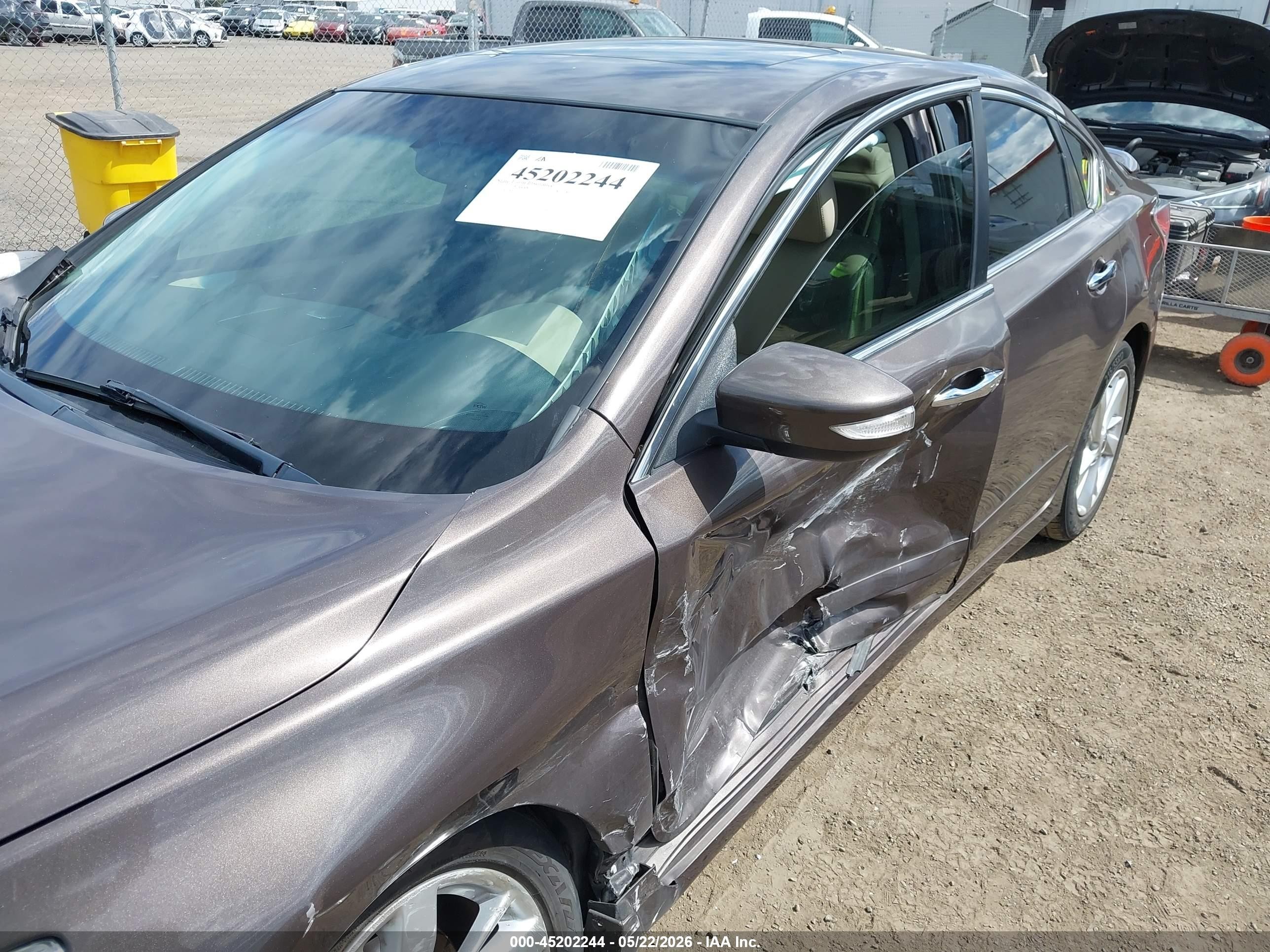2015 Nissan Altima 2.5 Sl Brown vin: 1N4AL3AP6FC147249
