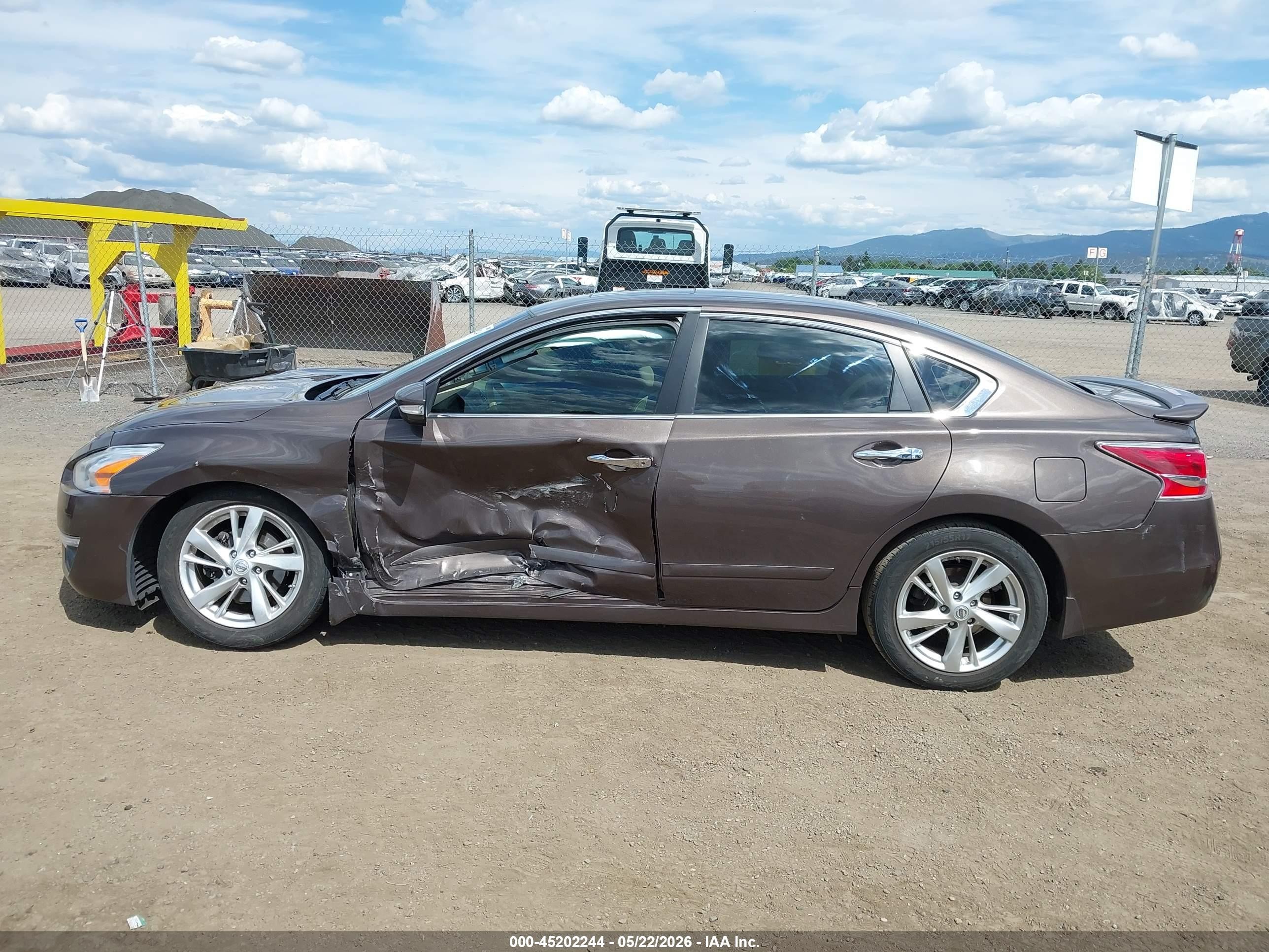 2015 Nissan Altima 2.5 Sl Brown vin: 1N4AL3AP6FC147249