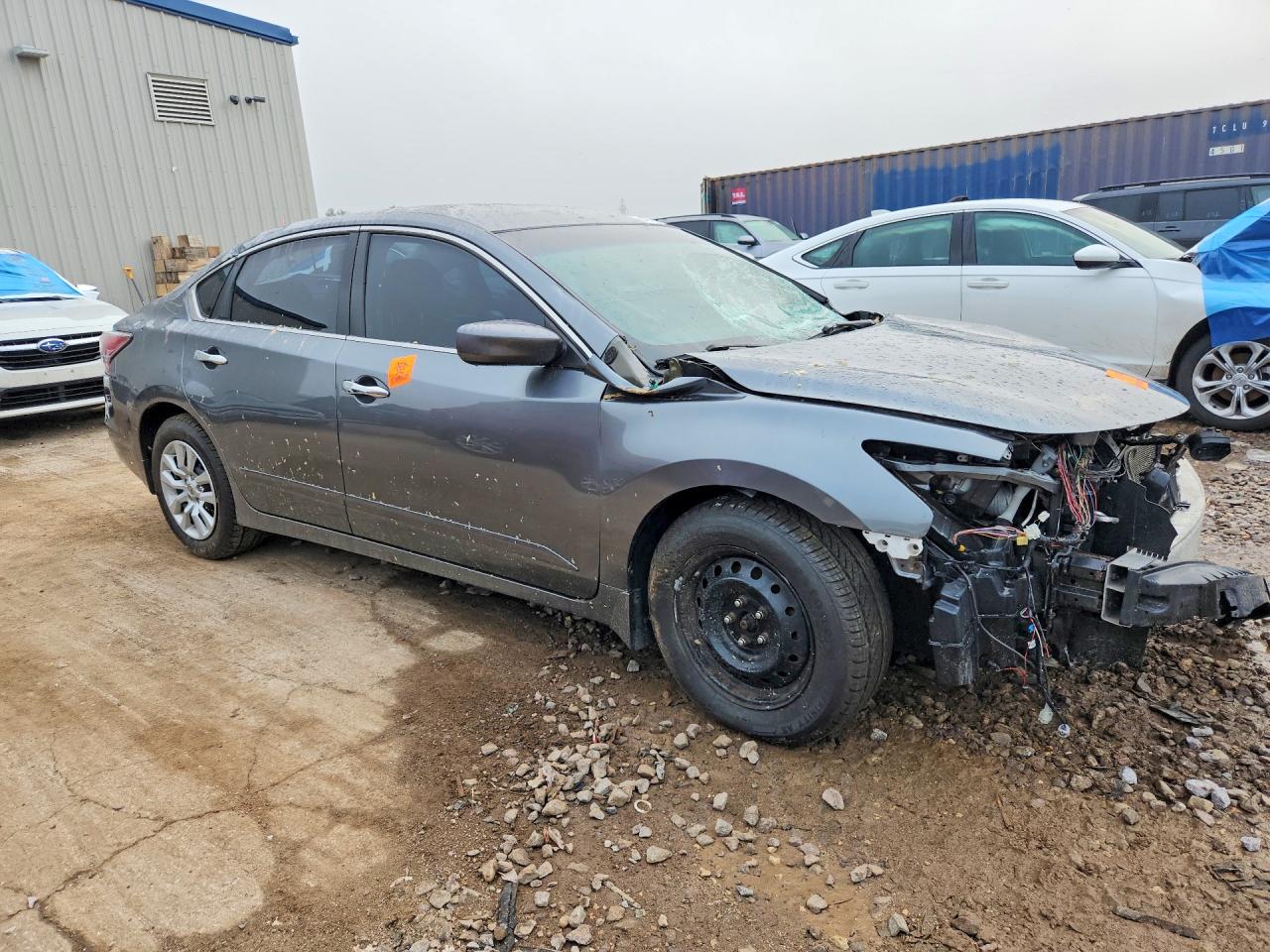 2015 Nissan Altima 2.5 S Серый vin: 1N4AL3AP6FC150023