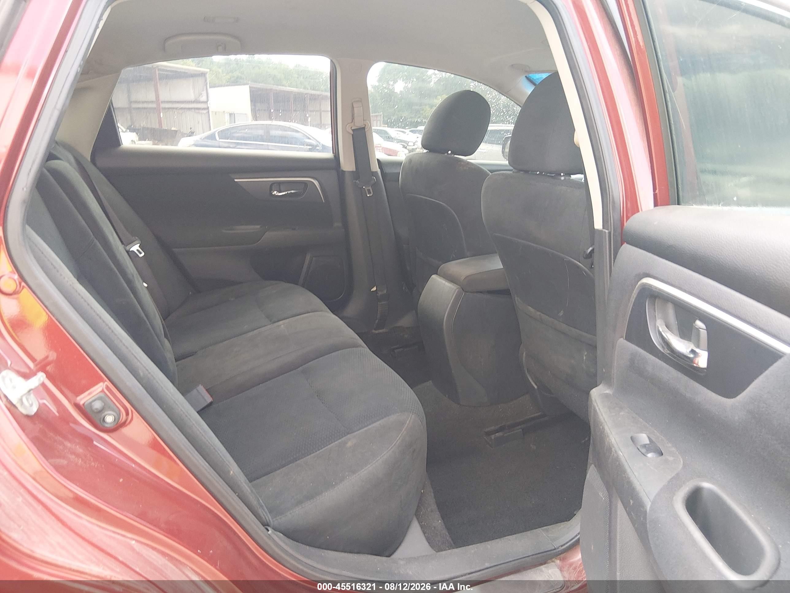 2015 Nissan Altima 2.5 Sv Red vin: 1N4AL3AP6FC152838