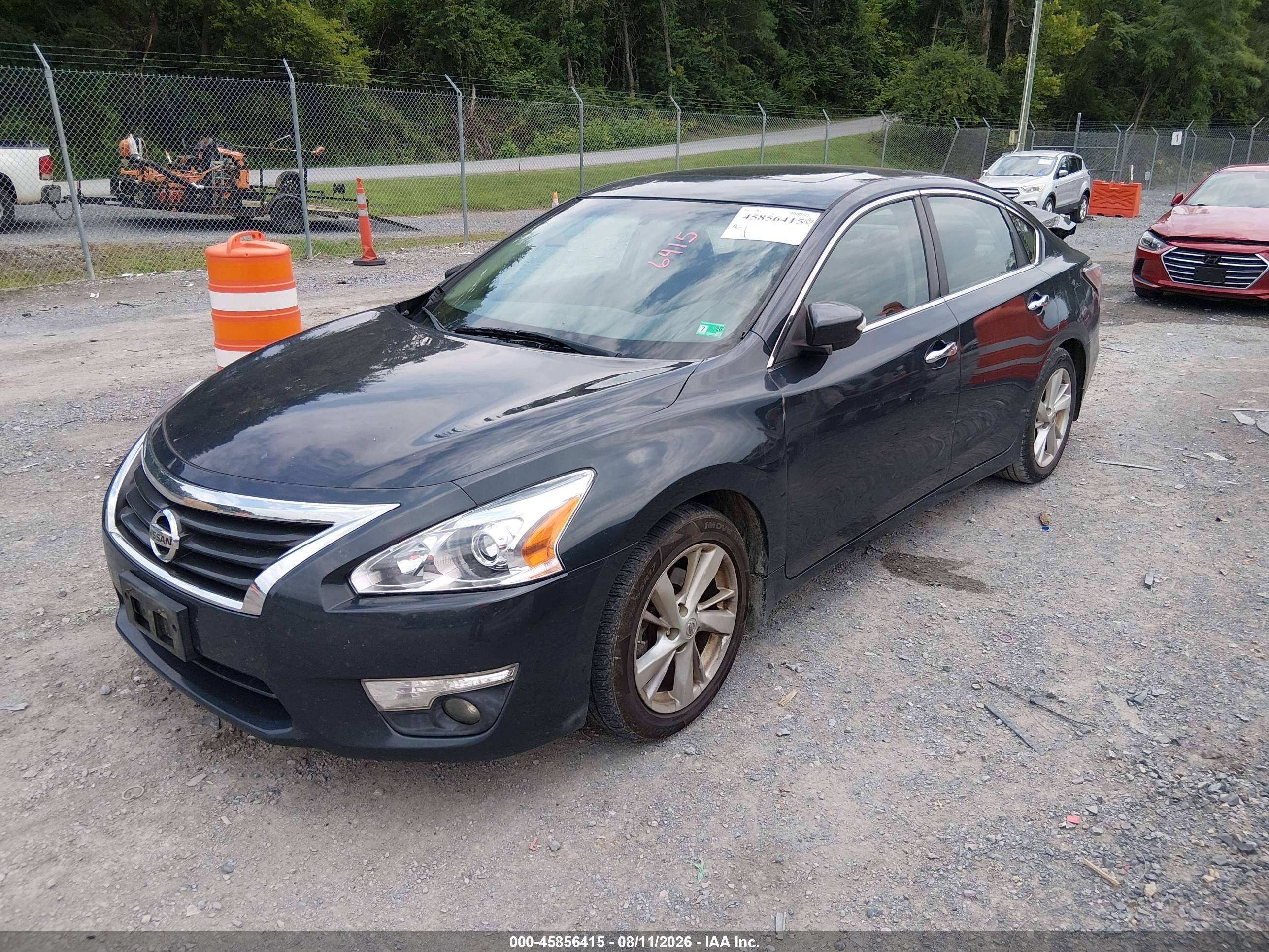 2015 Nissan Altima 2.5 Sl Black vin: 1N4AL3AP6FC154959