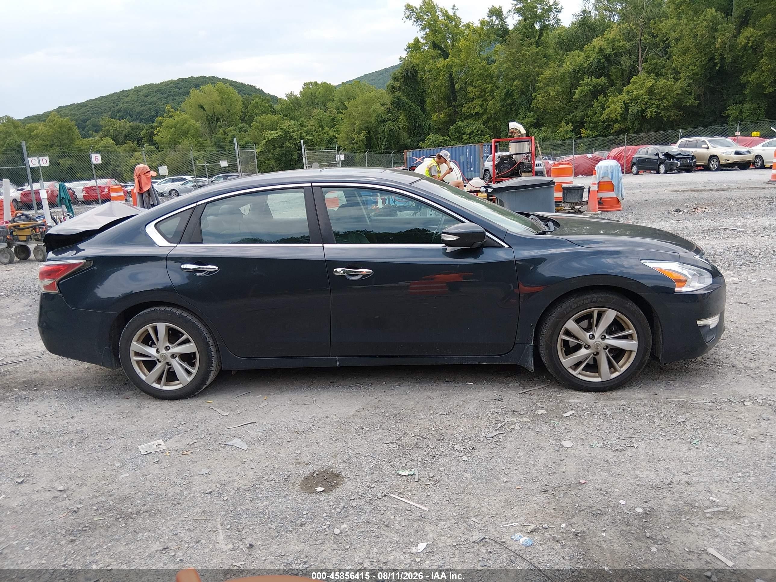 2015 Nissan Altima 2.5 Sl Black vin: 1N4AL3AP6FC154959