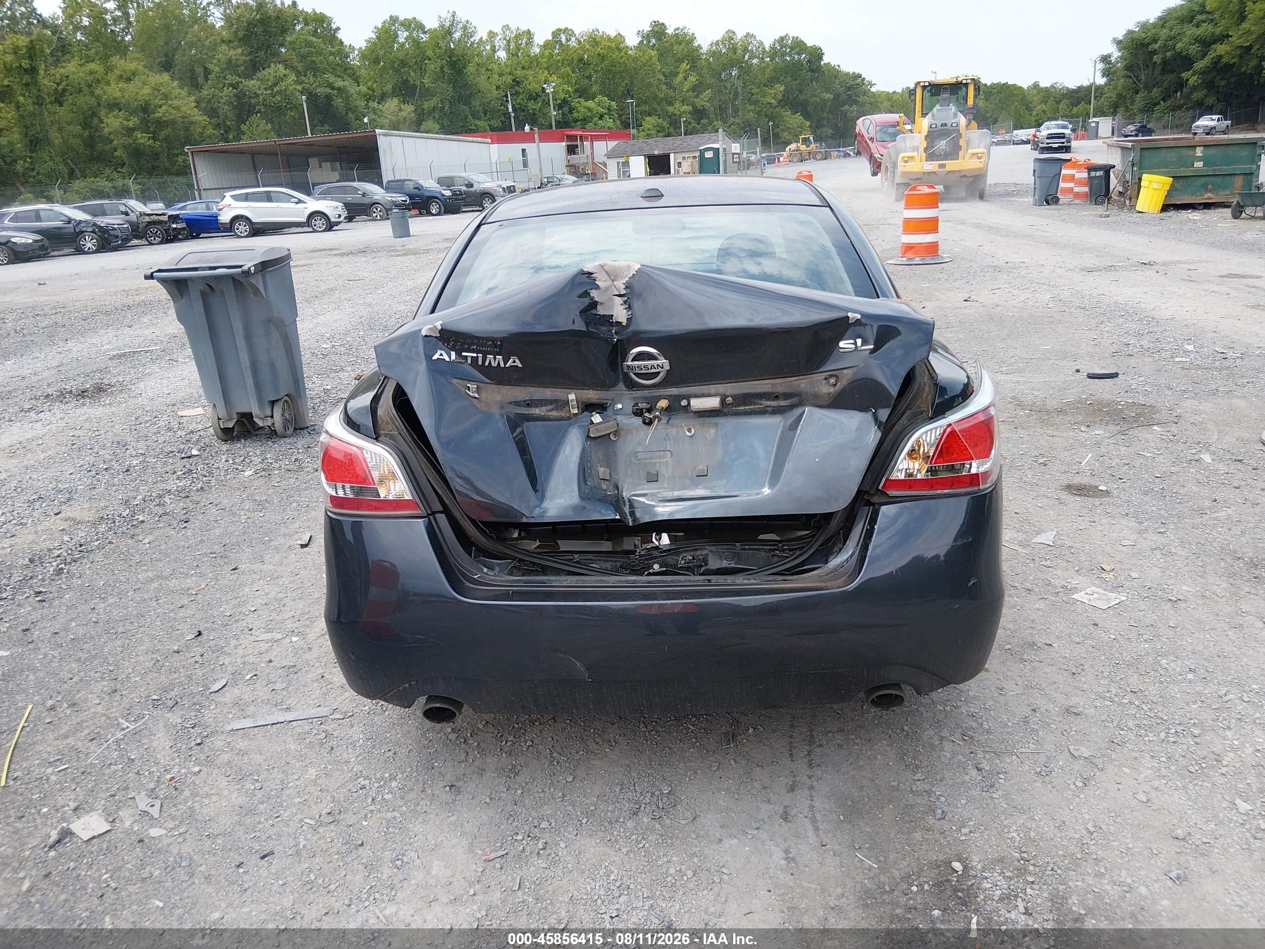 2015 Nissan Altima 2.5 Sl Black vin: 1N4AL3AP6FC154959