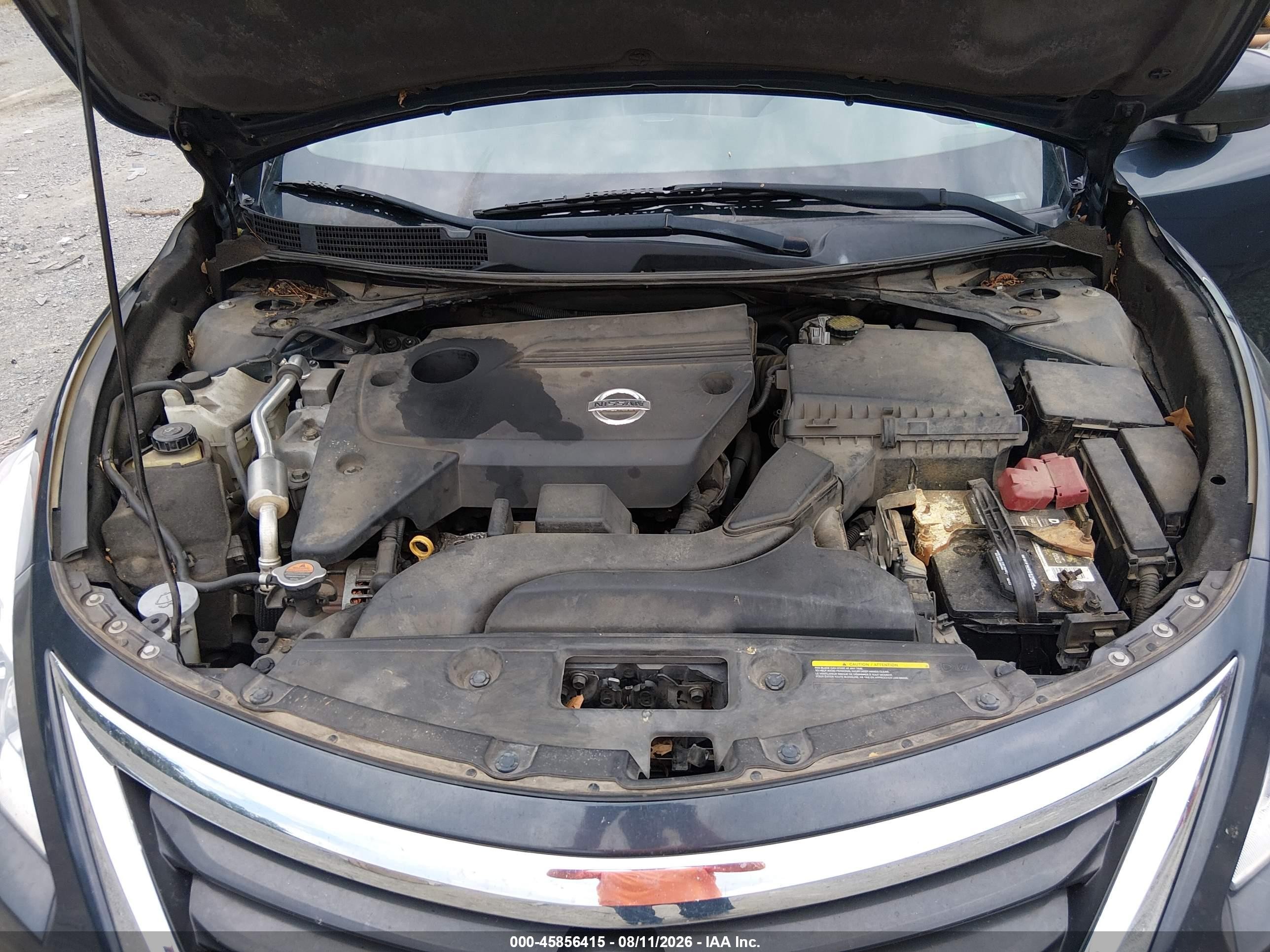 2015 Nissan Altima 2.5 Sl Black vin: 1N4AL3AP6FC154959