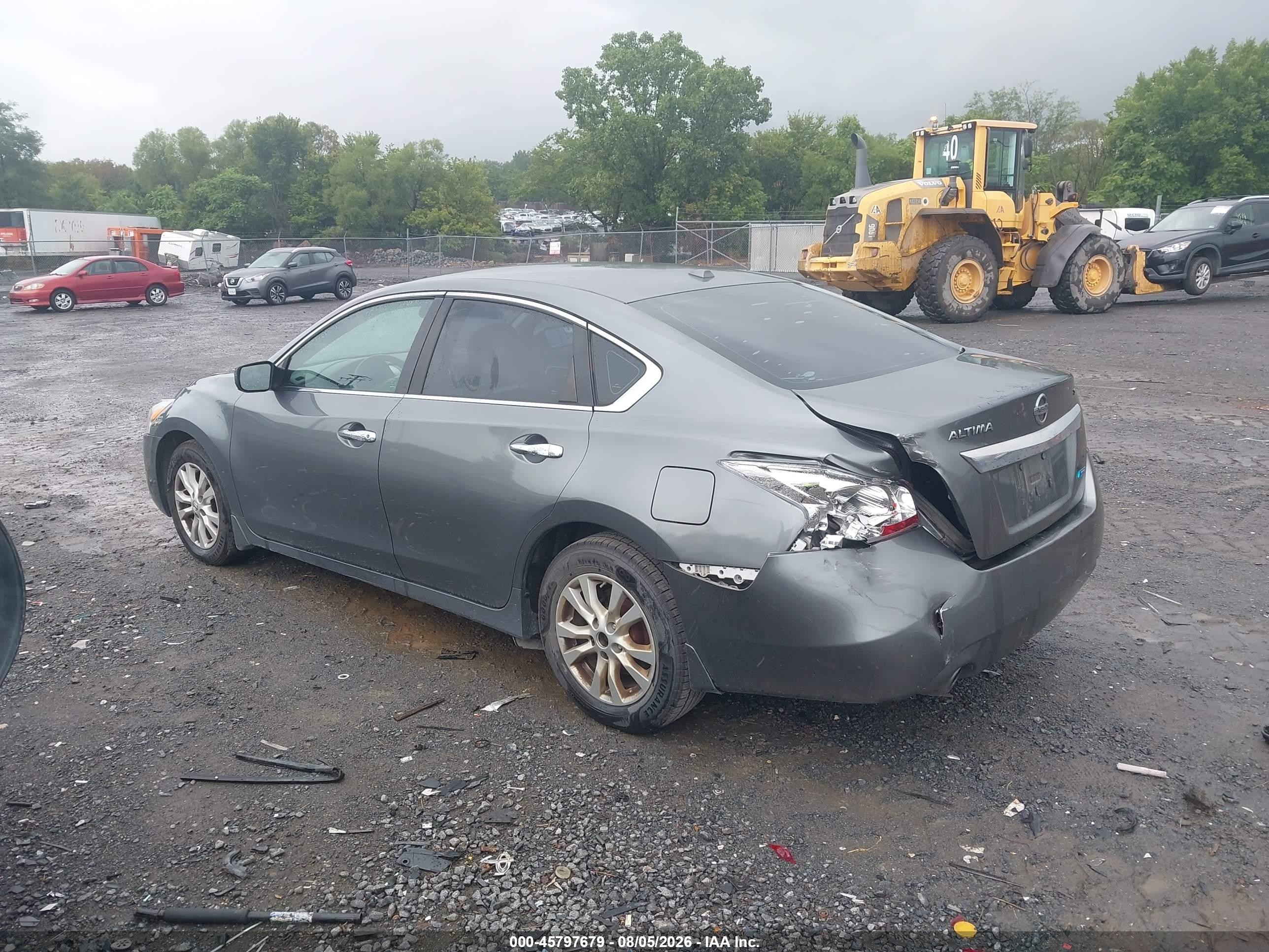 2015 Nissan Altima 2.5 S Gray vin: 1N4AL3AP6FC158462