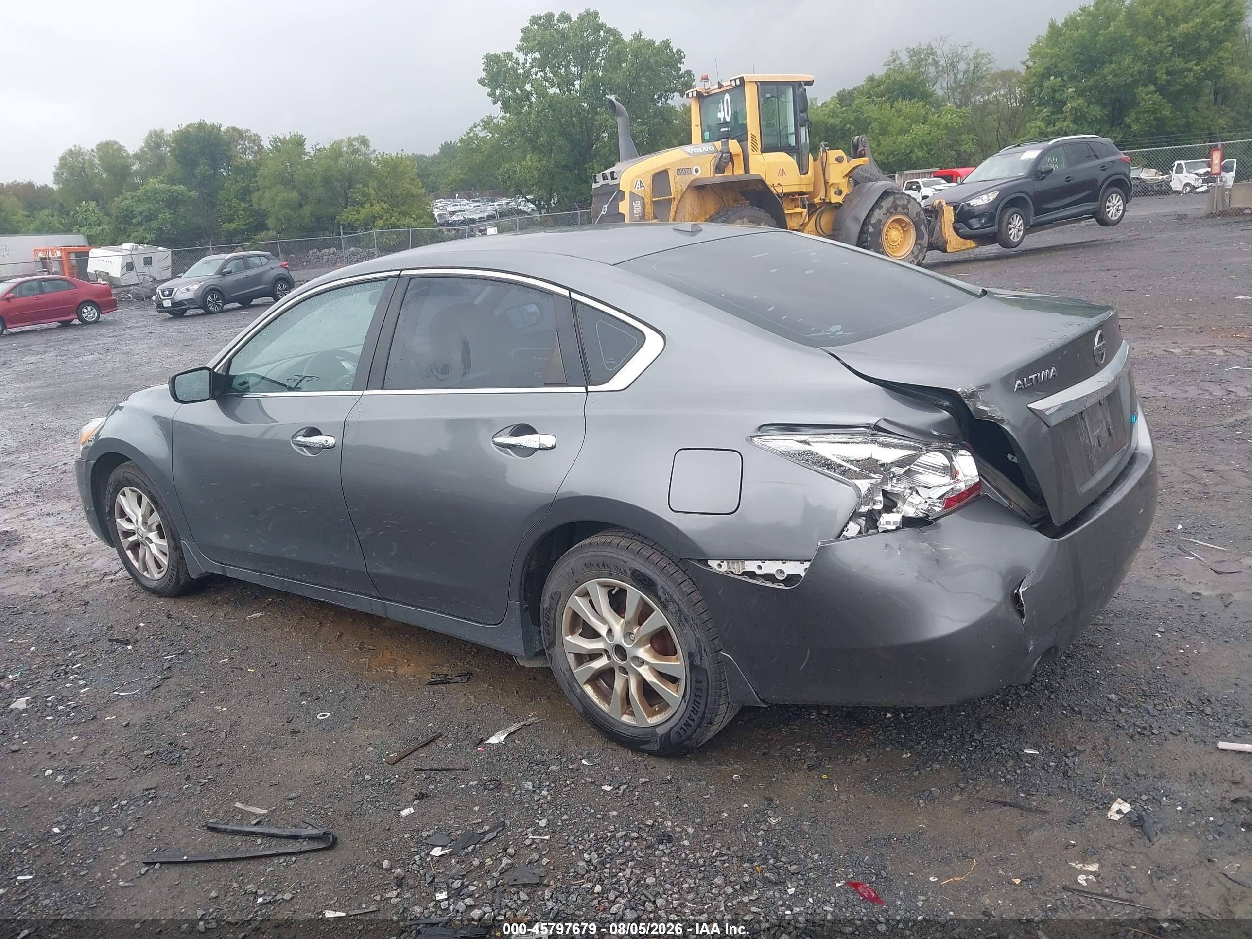 2015 Nissan Altima 2.5 S Gray vin: 1N4AL3AP6FC158462
