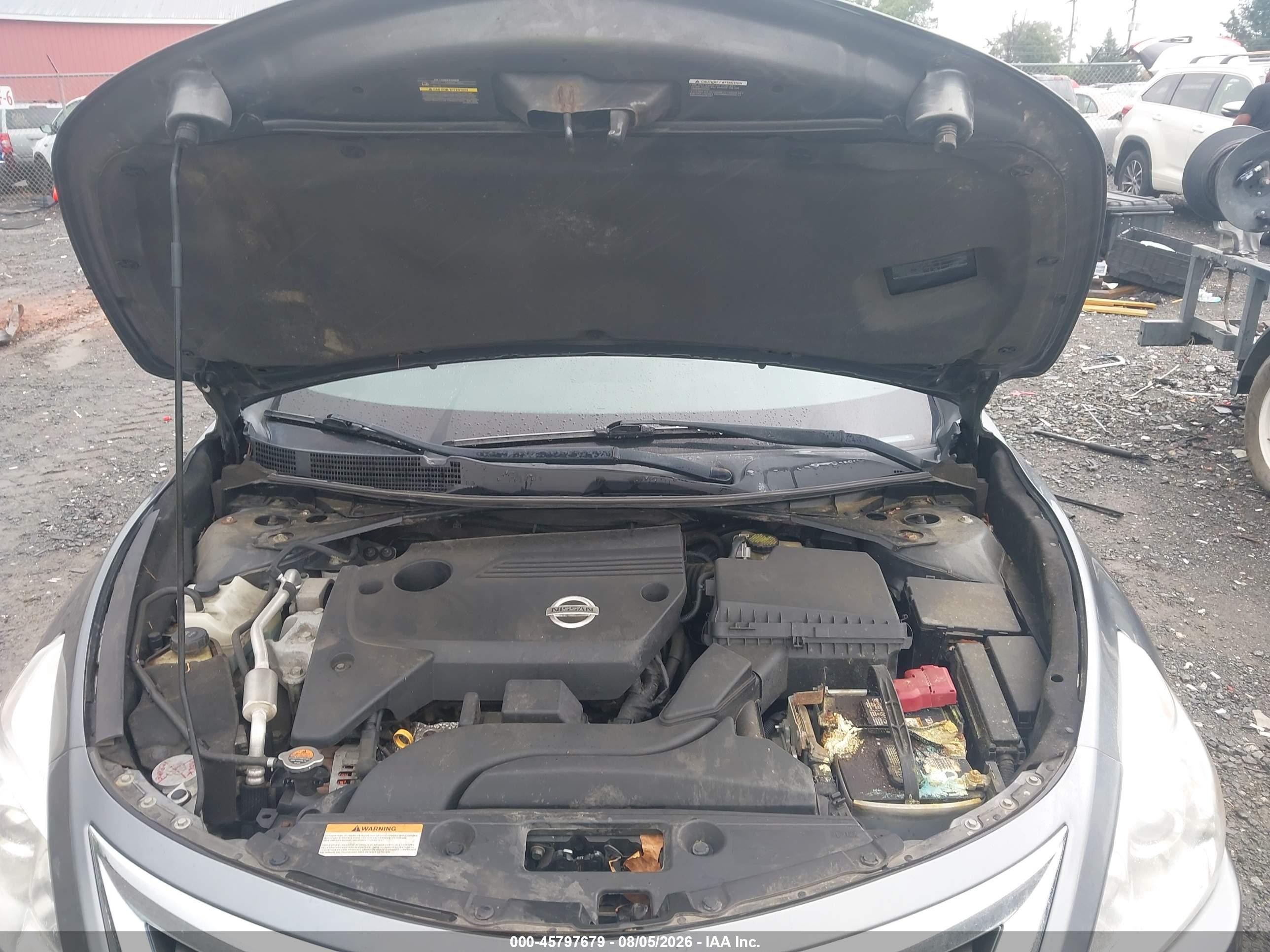 2015 Nissan Altima 2.5 S Gray vin: 1N4AL3AP6FC158462