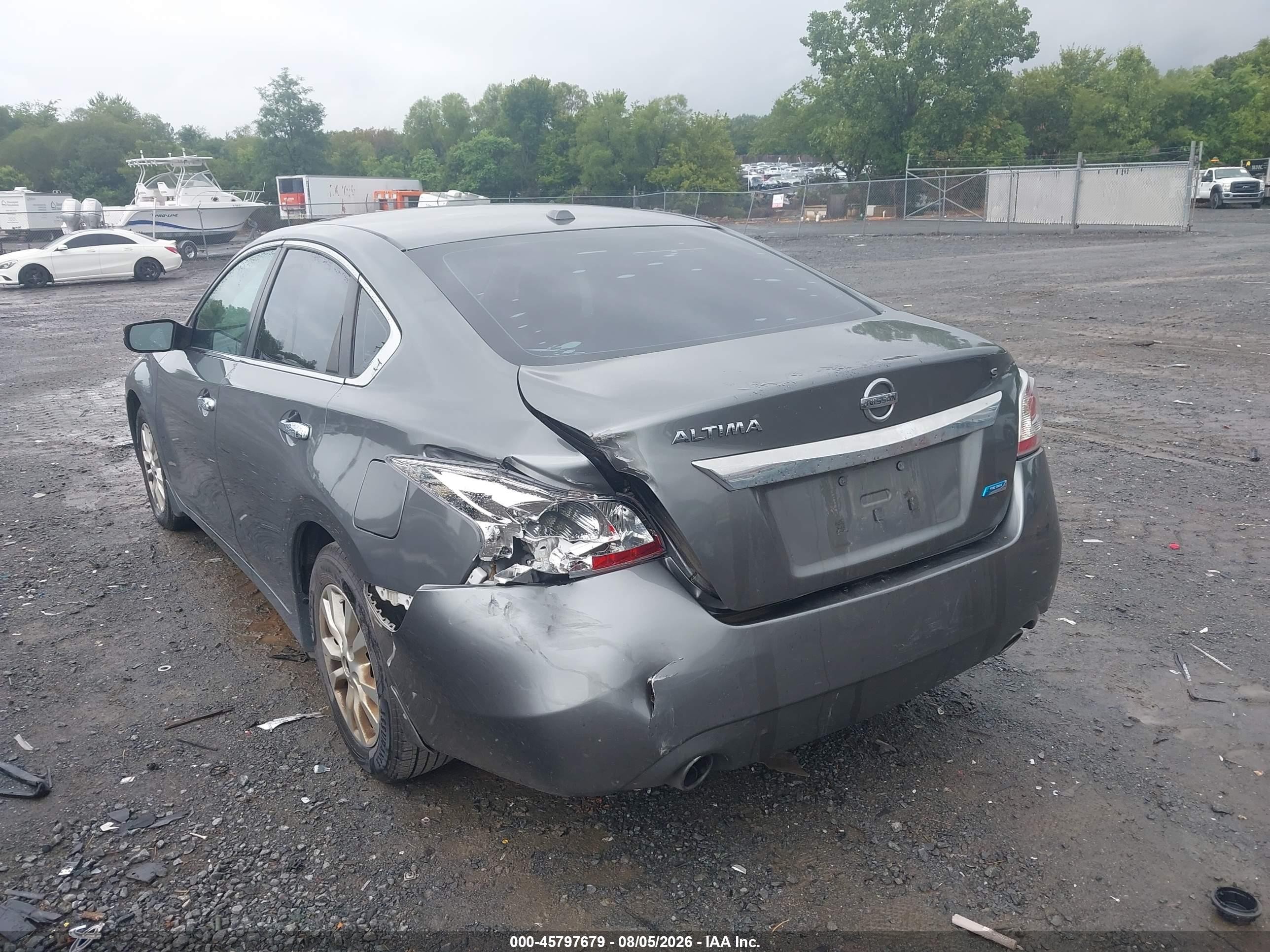 2015 Nissan Altima 2.5 S Gray vin: 1N4AL3AP6FC158462