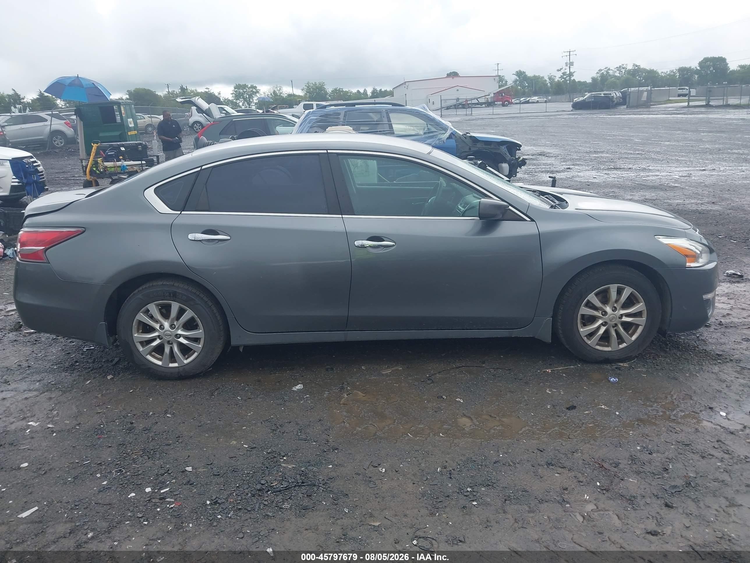 2015 Nissan Altima 2.5 S Gray vin: 1N4AL3AP6FC158462