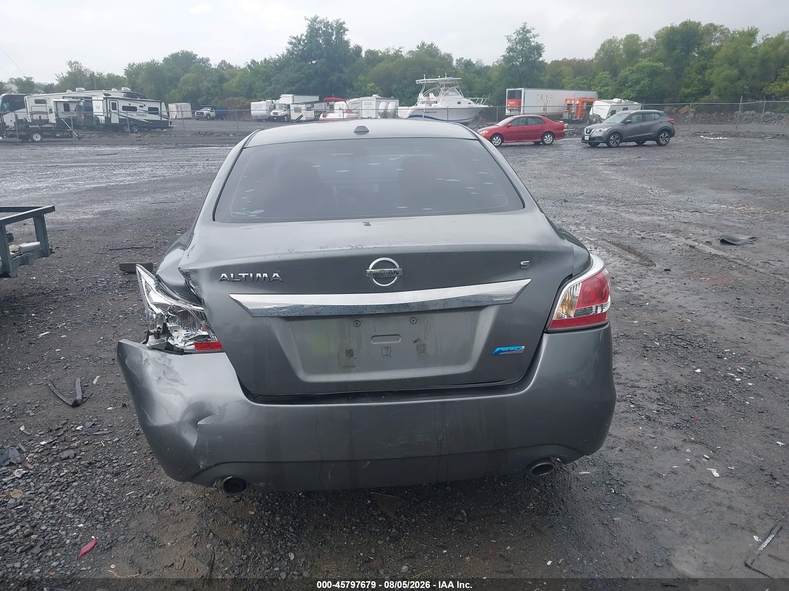 2015 Nissan Altima 2.5 S Gray vin: 1N4AL3AP6FC158462