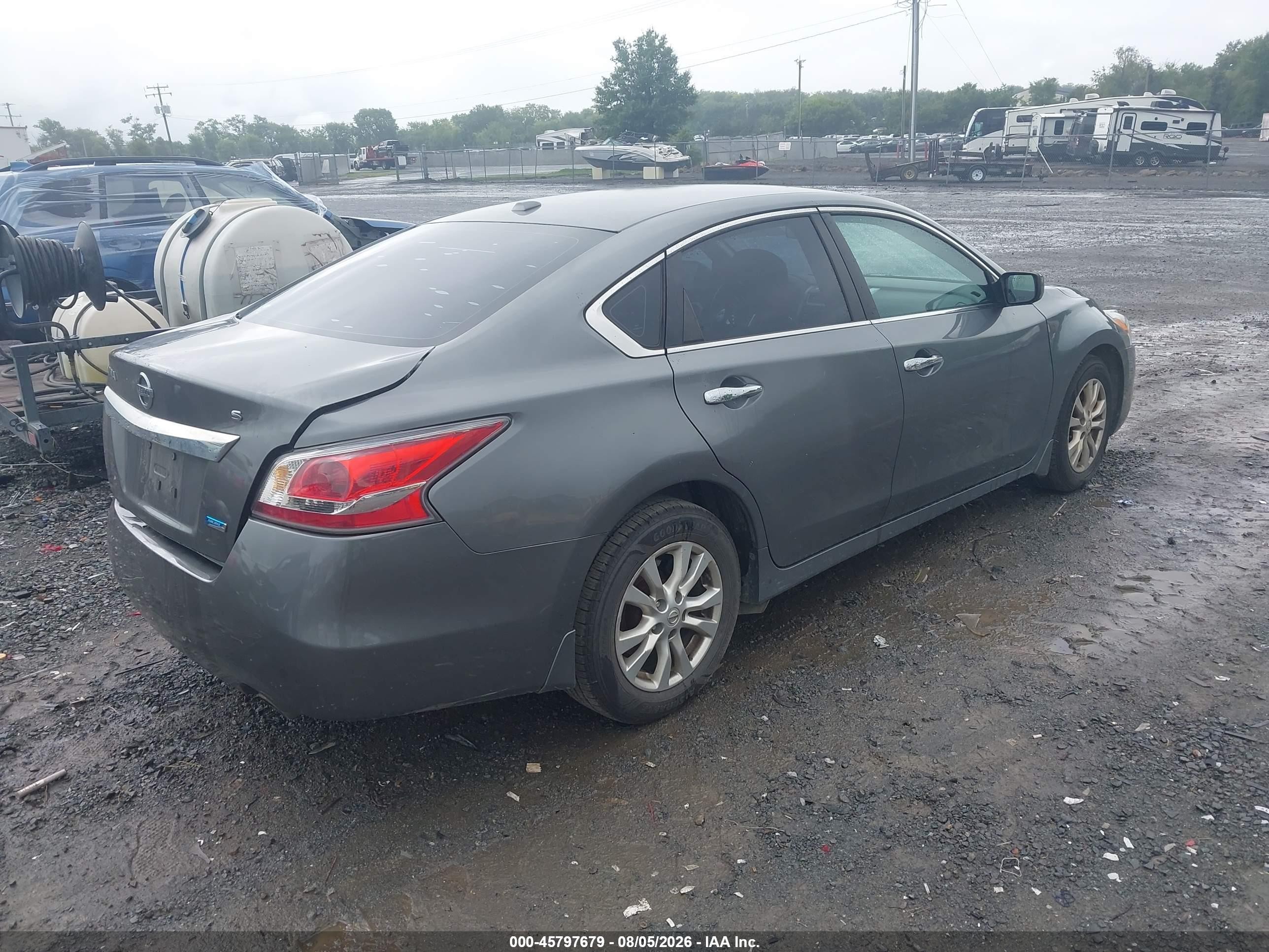 2015 Nissan Altima 2.5 S Gray vin: 1N4AL3AP6FC158462