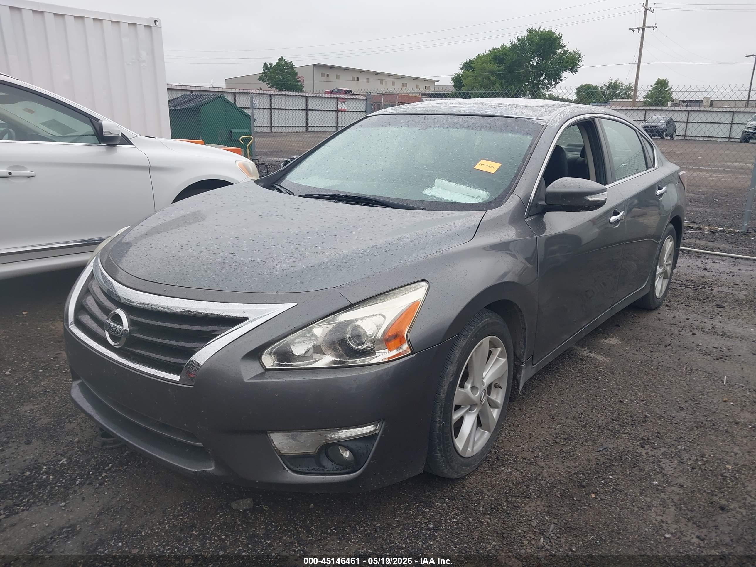 2015 Nissan Altima 2.5 Sl Gray vin: 1N4AL3AP6FC158476