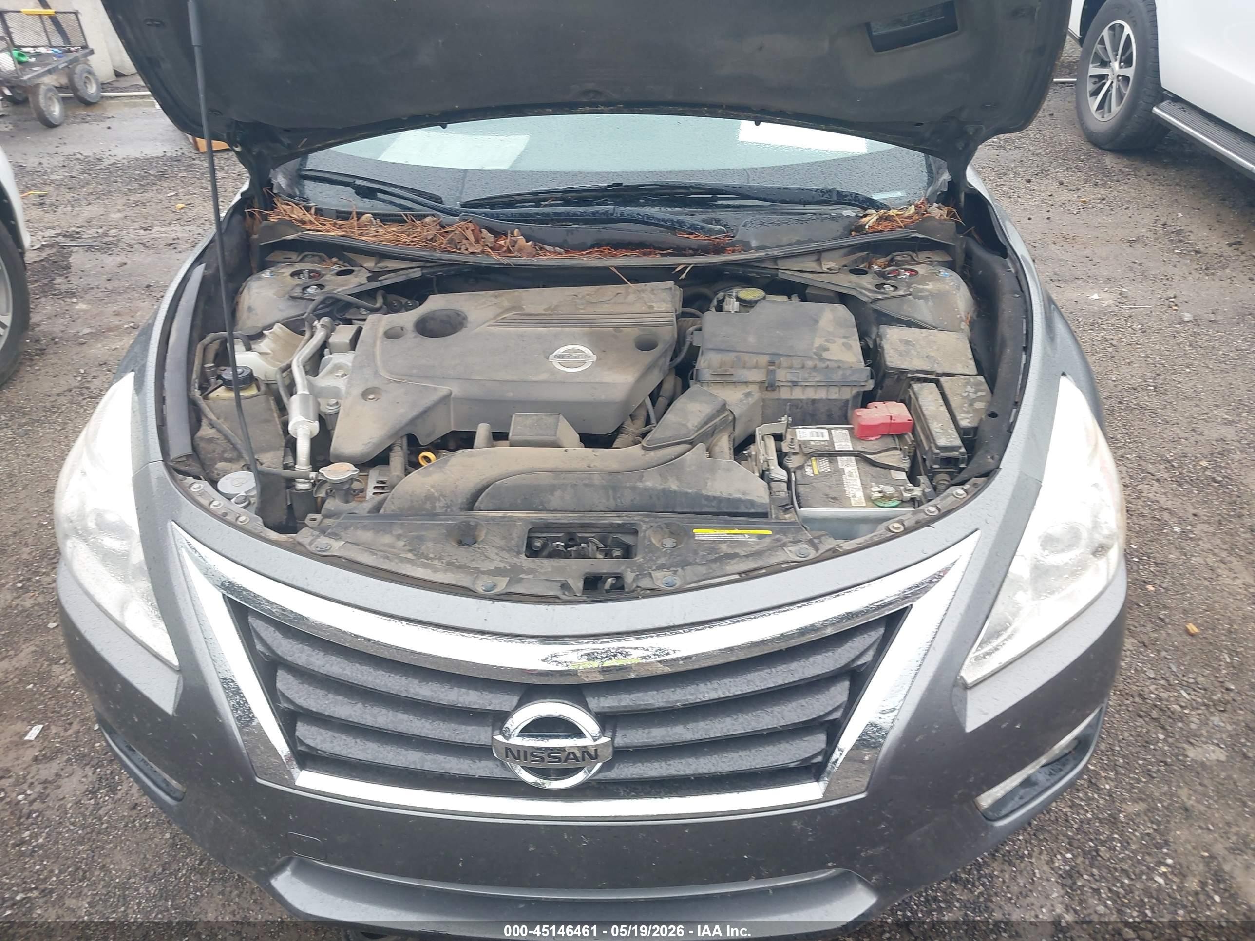 2015 Nissan Altima 2.5 Sl Gray vin: 1N4AL3AP6FC158476