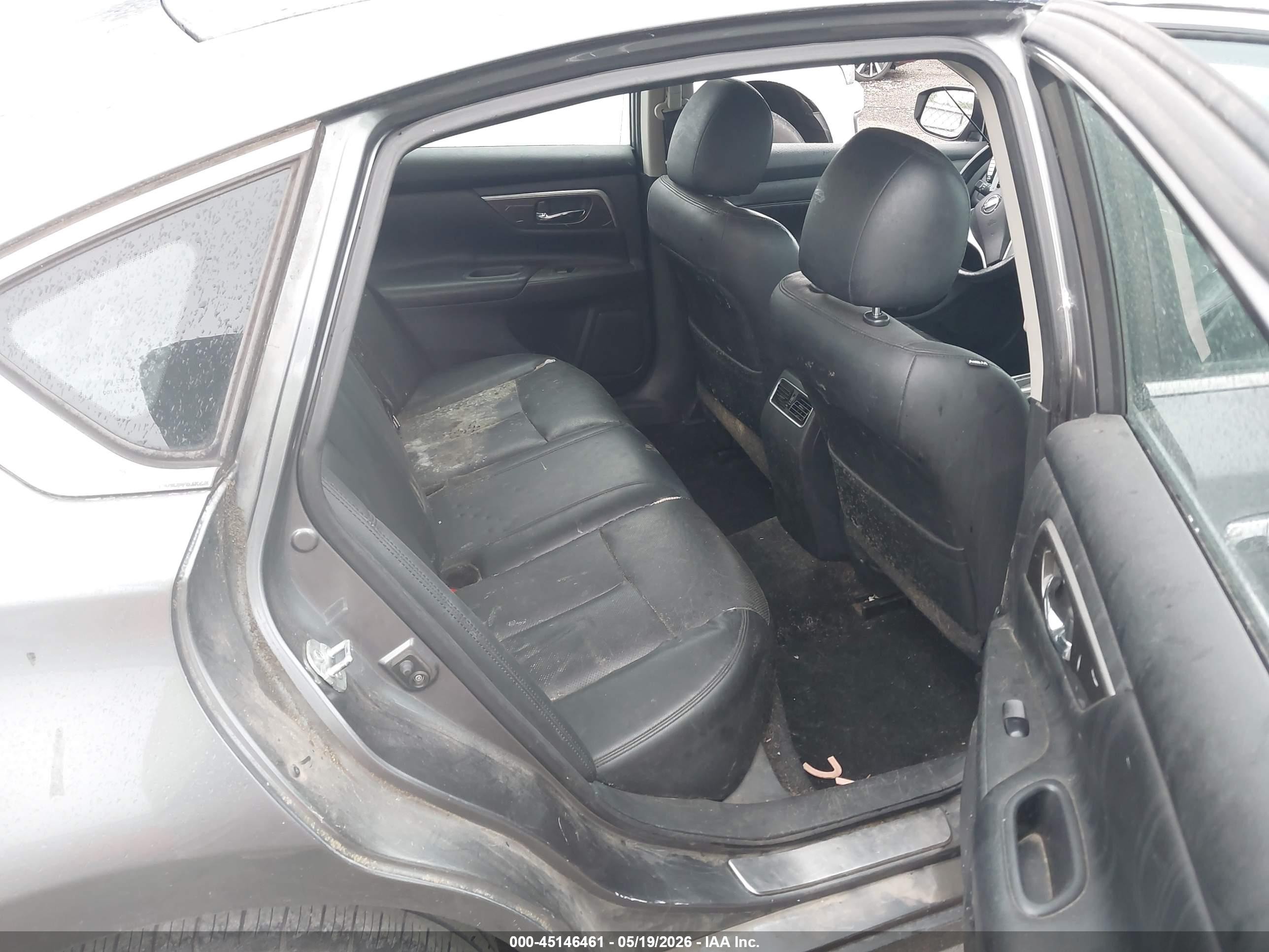 2015 Nissan Altima 2.5 Sl Gray vin: 1N4AL3AP6FC158476