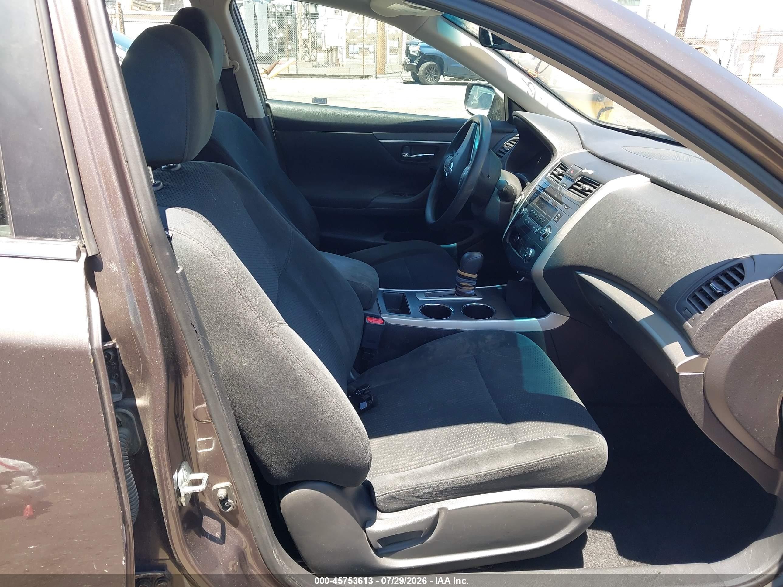 2015 Nissan Altima 2.5 S Brown vin: 1N4AL3AP6FC162043
