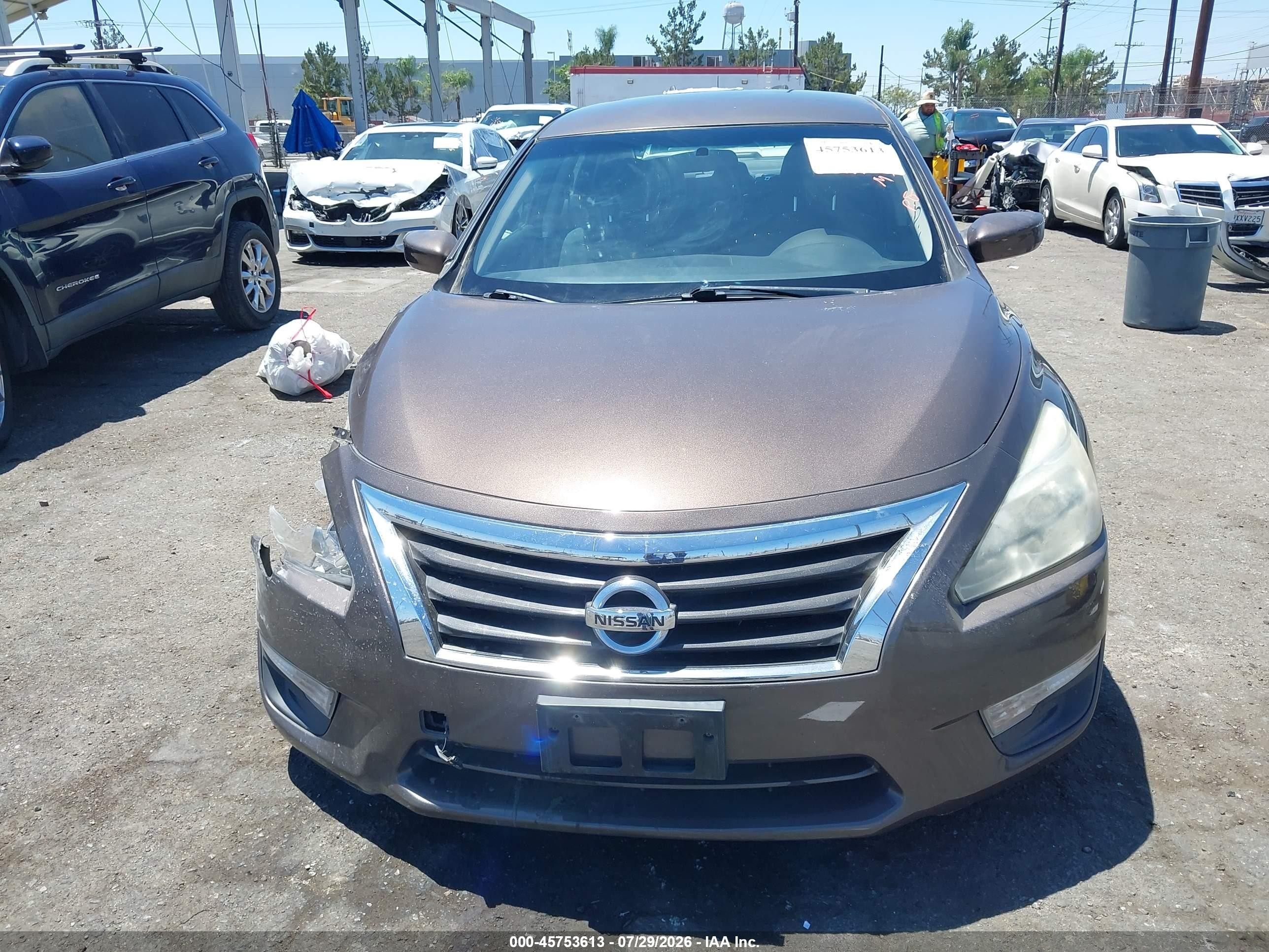 2015 Nissan Altima 2.5 S Brown vin: 1N4AL3AP6FC162043