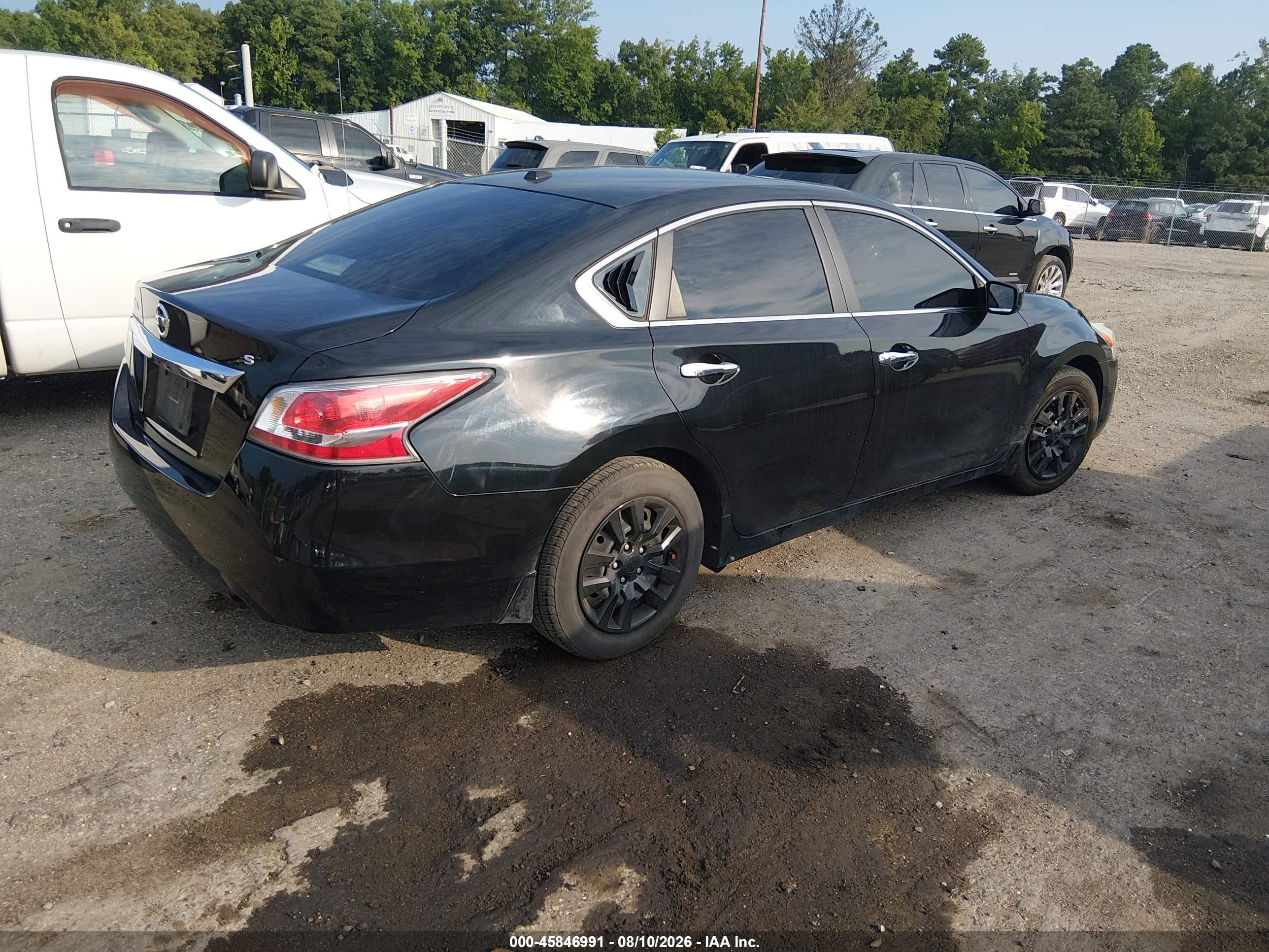 2015 Nissan Altima 2.5 S Black vin: 1N4AL3AP6FC166609