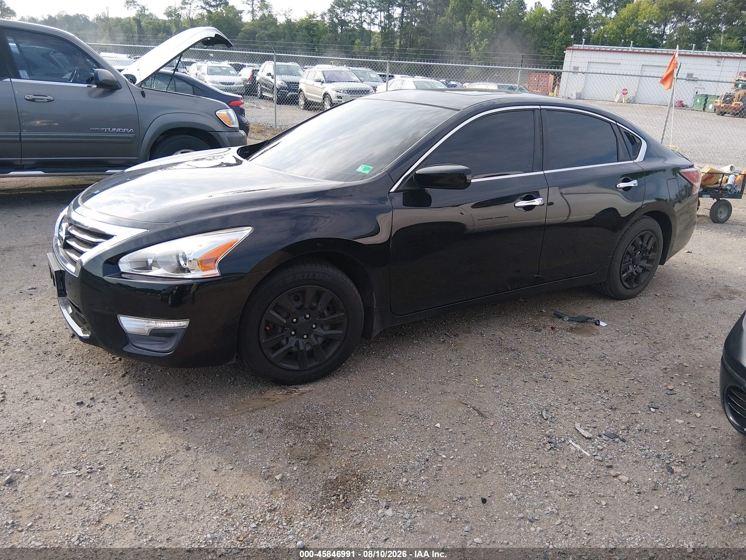 2015 Nissan Altima 2.5 S Black vin: 1N4AL3AP6FC166609