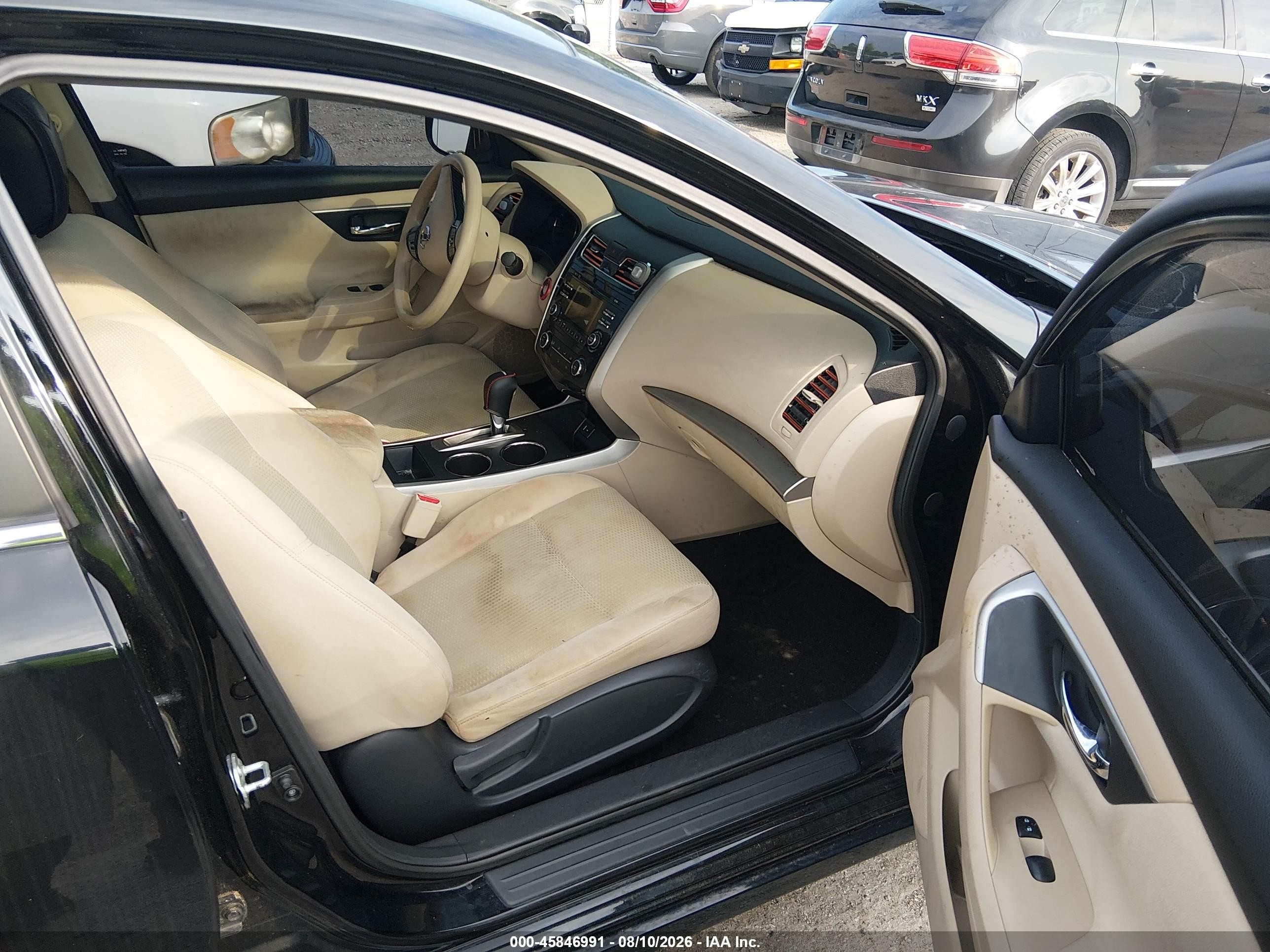 2015 Nissan Altima 2.5 S Black vin: 1N4AL3AP6FC166609