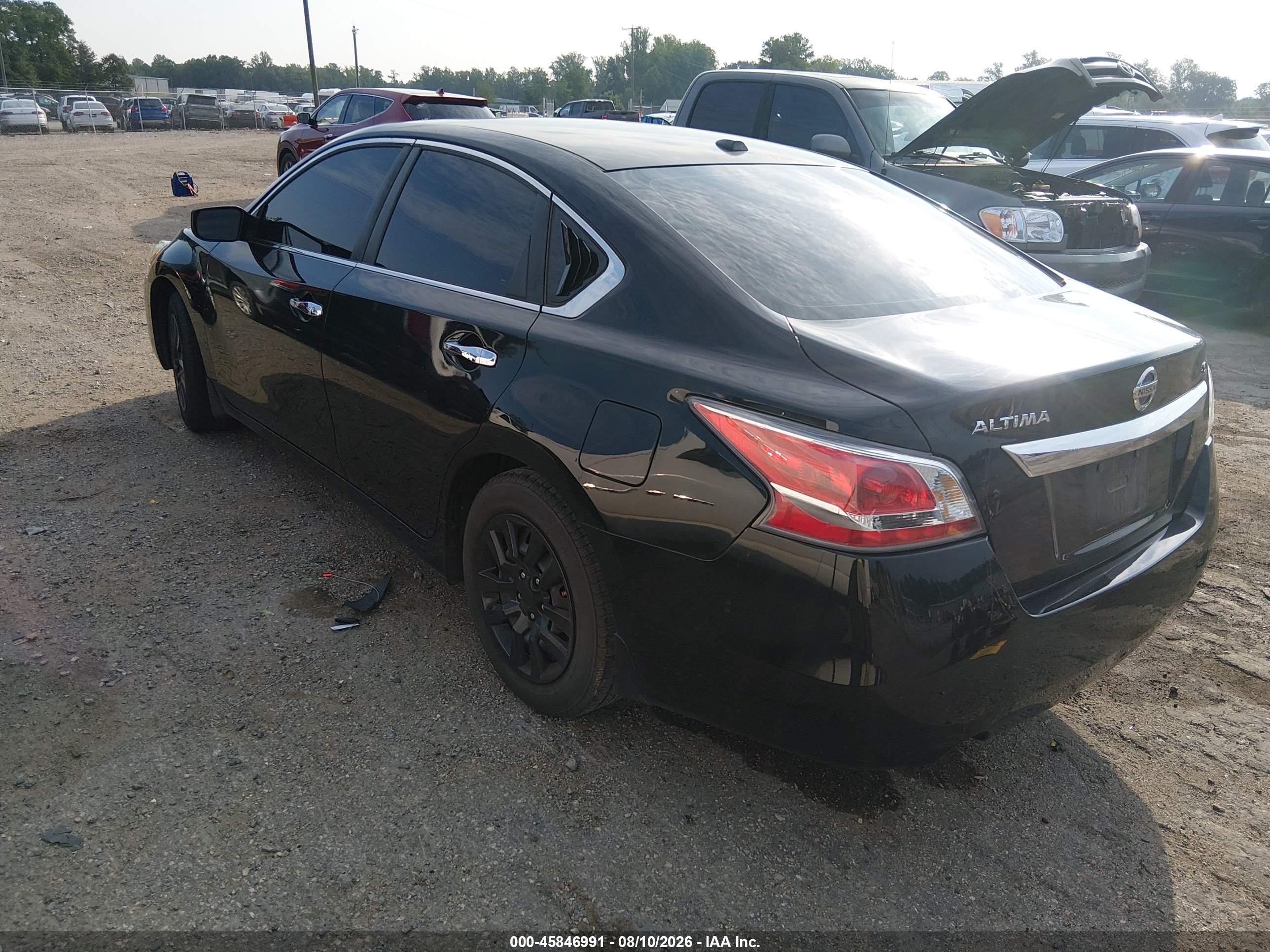 2015 Nissan Altima 2.5 S Black vin: 1N4AL3AP6FC166609