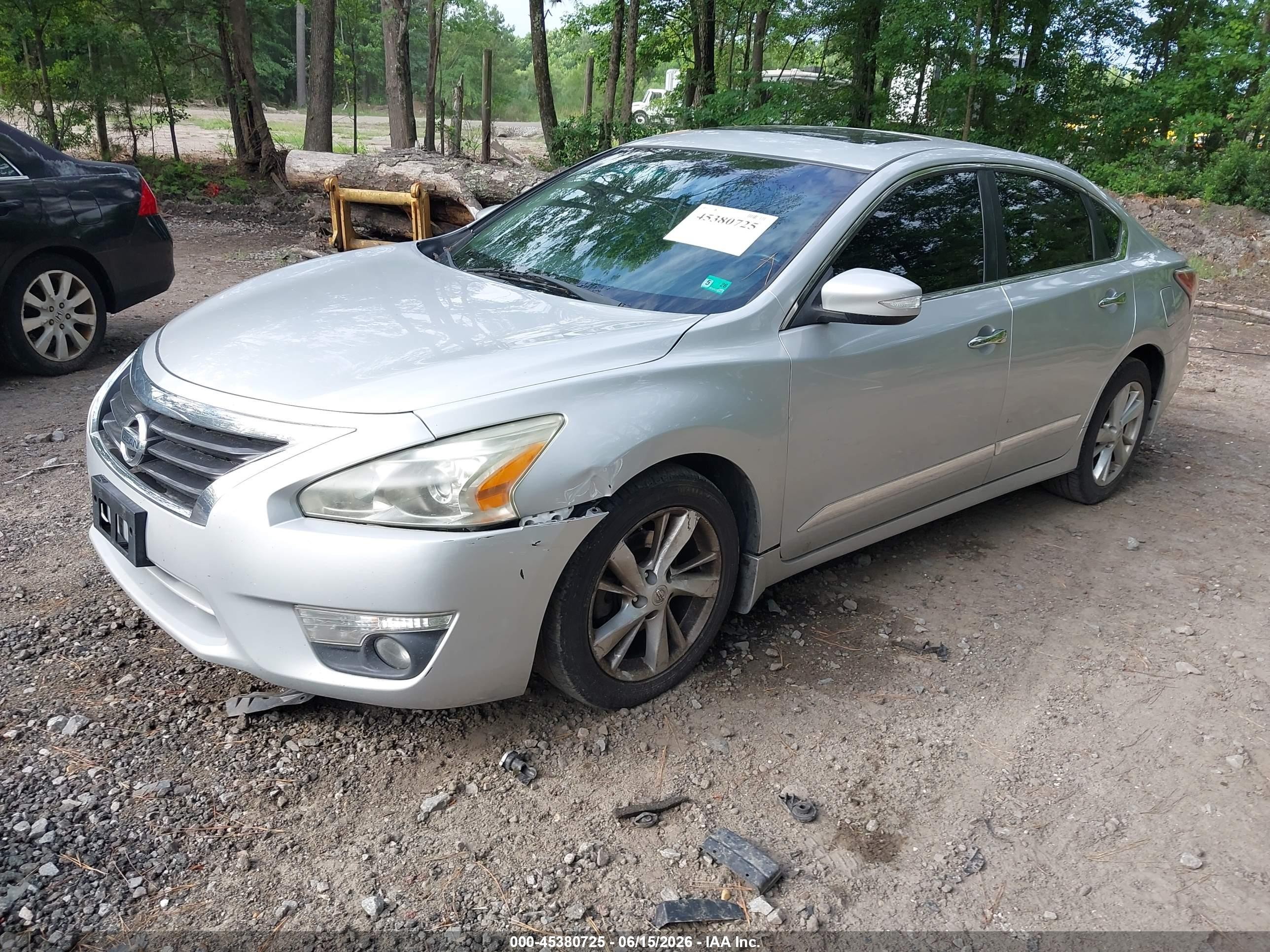 2015 Nissan Altima 2.5 Sv Silver vin: 1N4AL3AP6FC168134