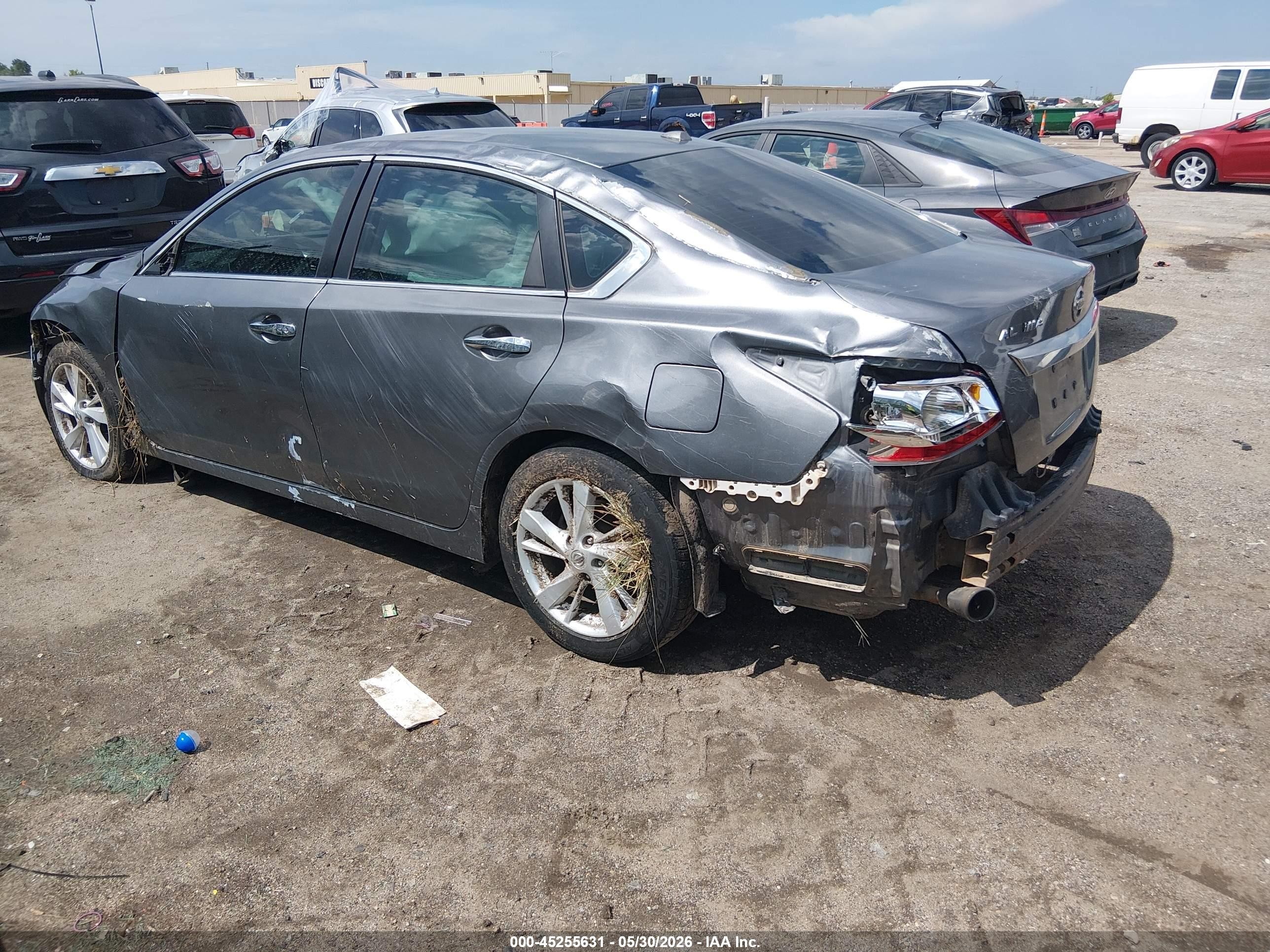 2015 Nissan Altima 2.5 Sv Серый vin: 1N4AL3AP6FC179022