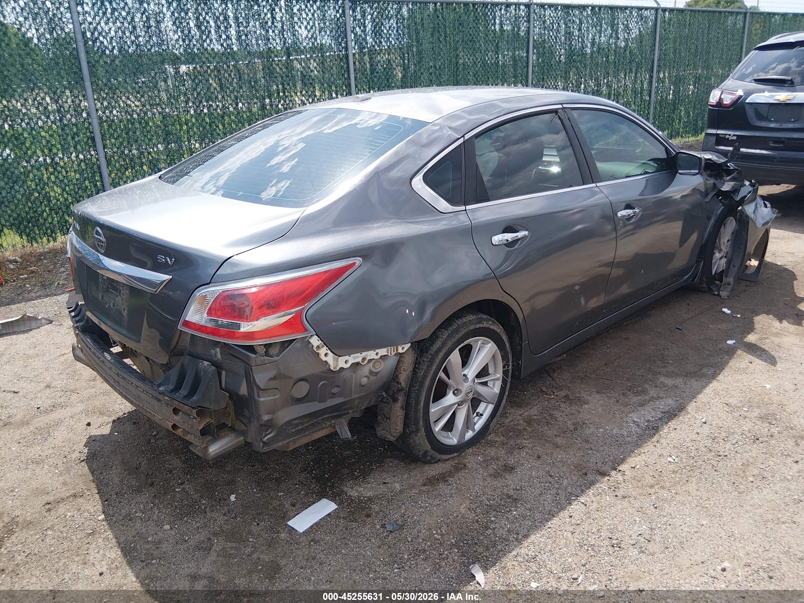 2015 Nissan Altima 2.5 Sv Серый vin: 1N4AL3AP6FC179022