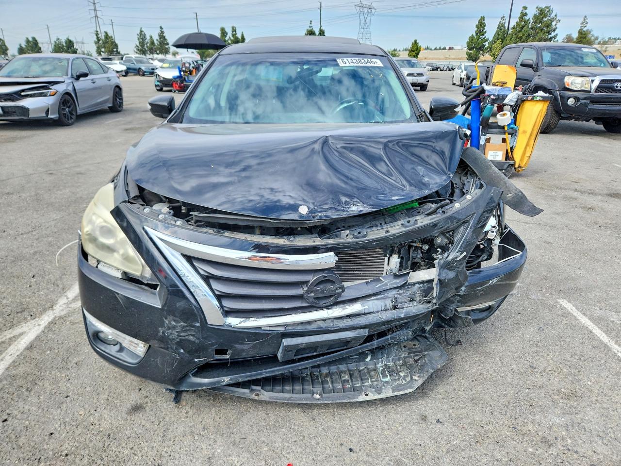 2015 Nissan Altima 2.5 Sv Gray vin: 1N4AL3AP6FC183877