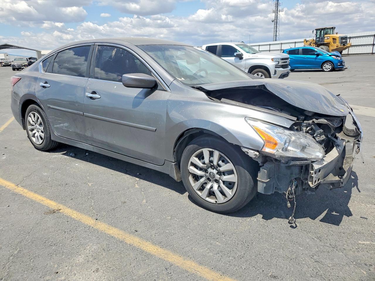 2015 Nissan Altima 2.5 S Серый vin: 1N4AL3AP6FC184429