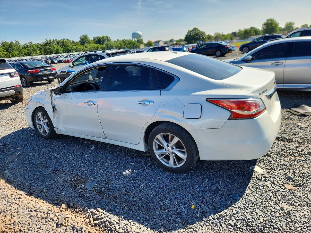 2015 Nissan Altima 2.5 Sv White vin: 1N4AL3AP6FC187346