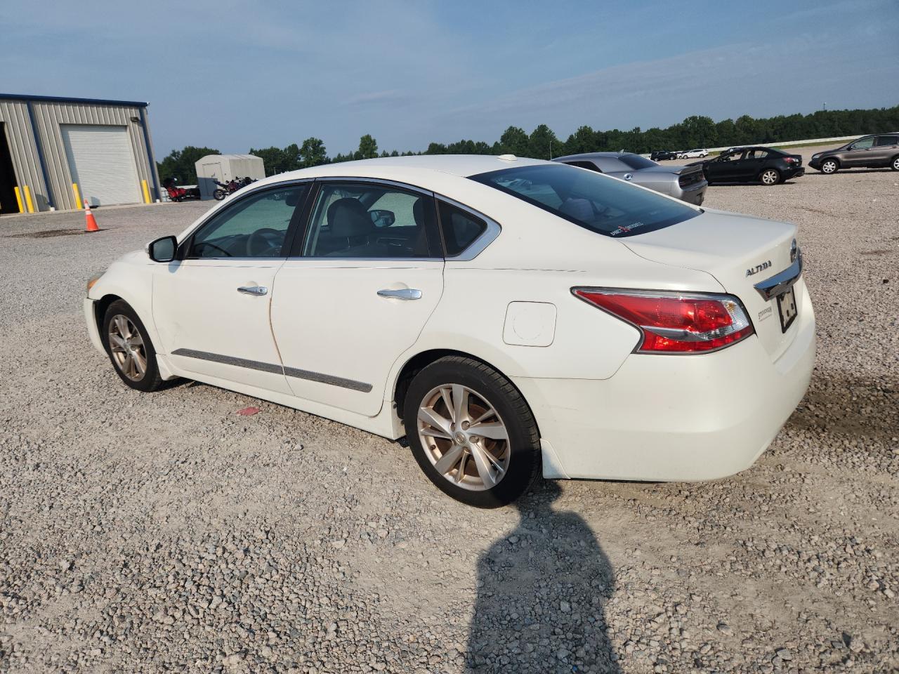 2015 Nissan Altima 2.5 Sv White vin: 1N4AL3AP6FC188450