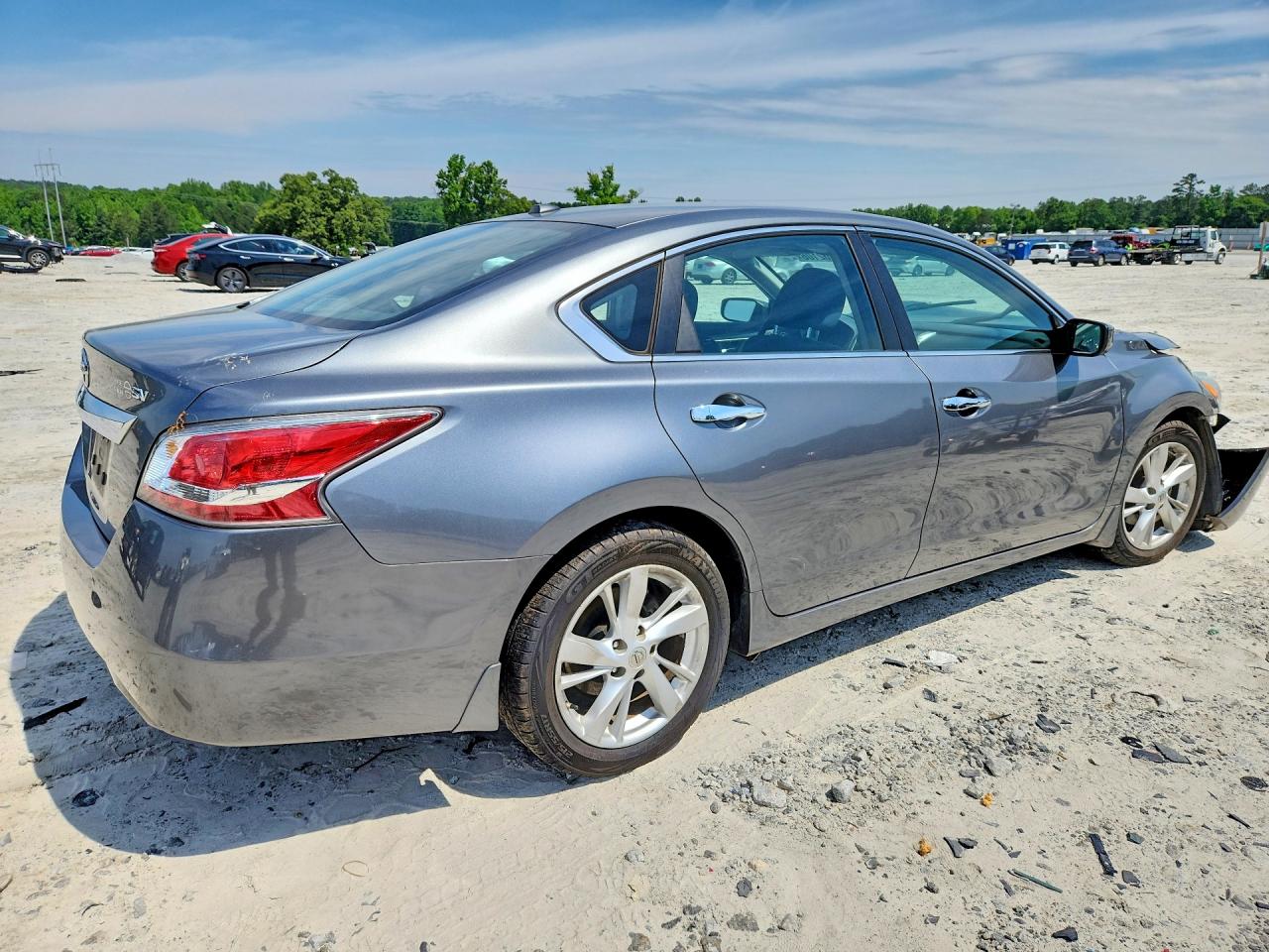 2015 Nissan Altima 2.5 Sv Gray vin: 1N4AL3AP6FC191574