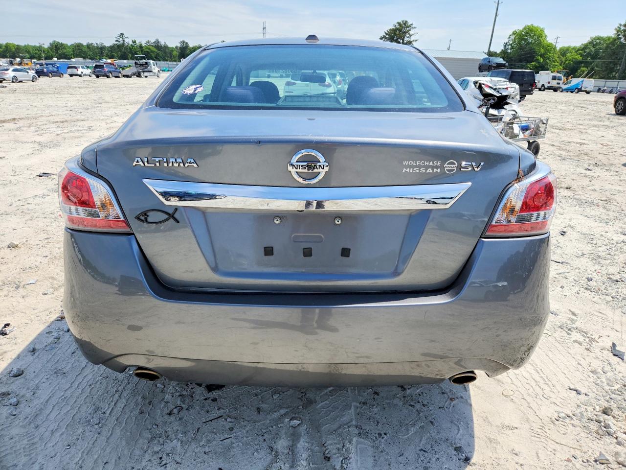 2015 Nissan Altima 2.5 Sv Gray vin: 1N4AL3AP6FC191574