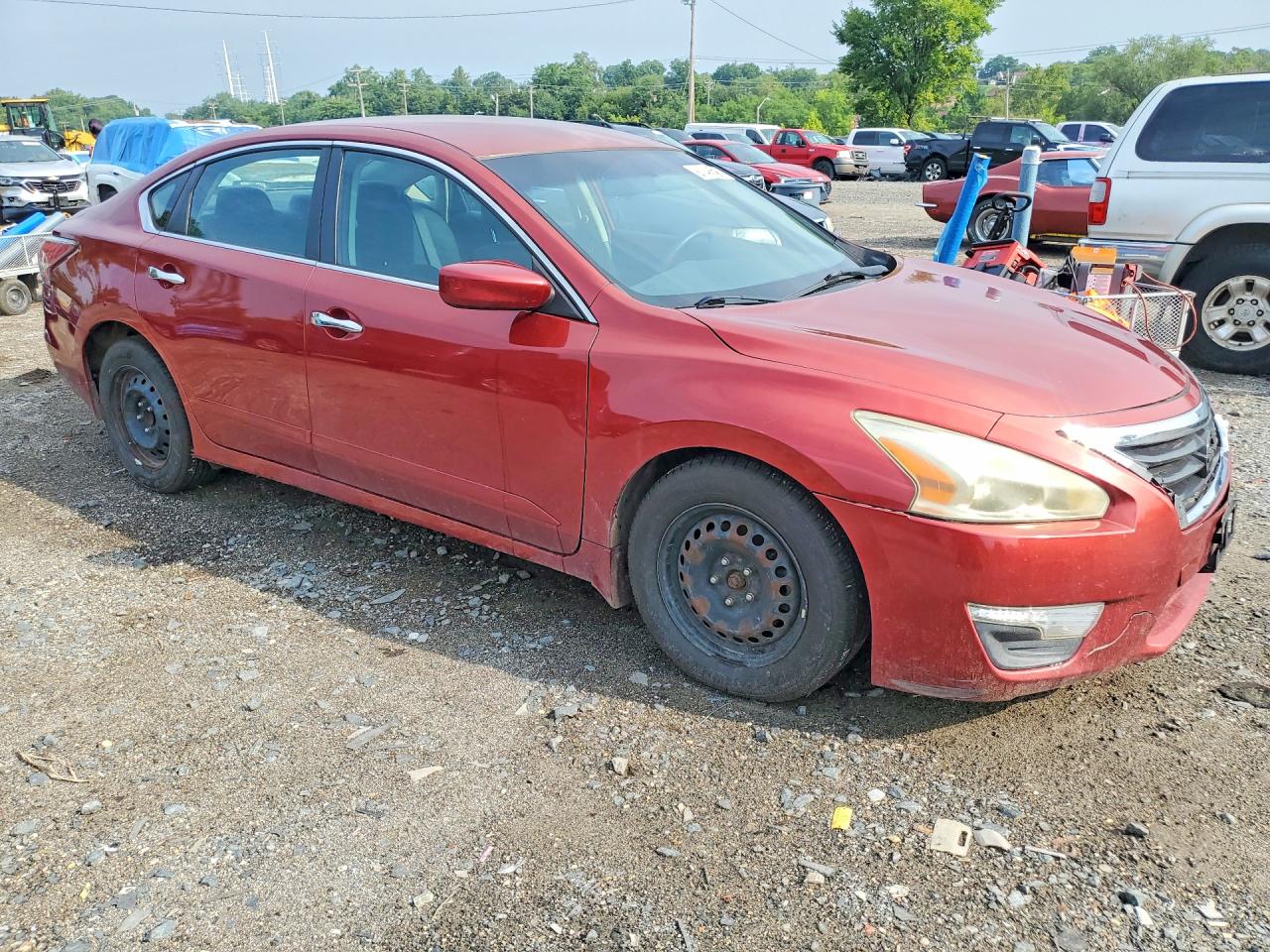 2015 Nissan Altima 2.5 S Red vin: 1N4AL3AP6FC197875