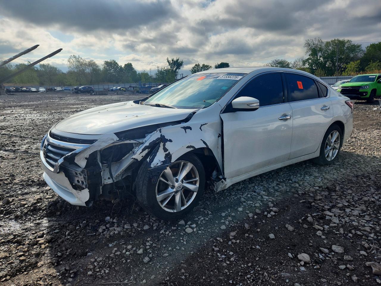 2015 Nissan Altima 2.5 Sl Белый vin: 1N4AL3AP6FC210026