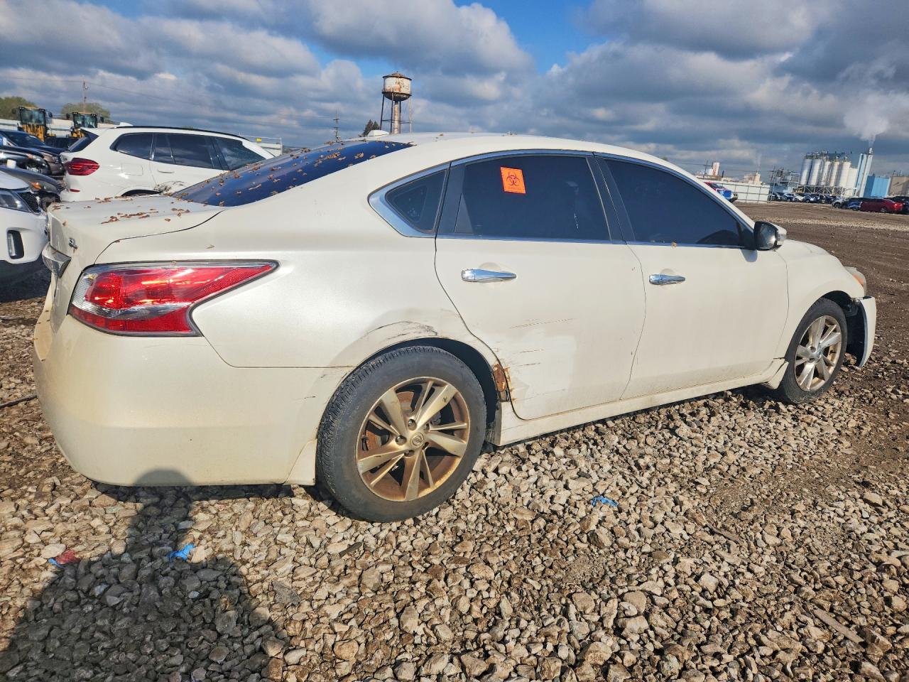 2015 Nissan Altima 2.5 Sl White vin: 1N4AL3AP6FC210026