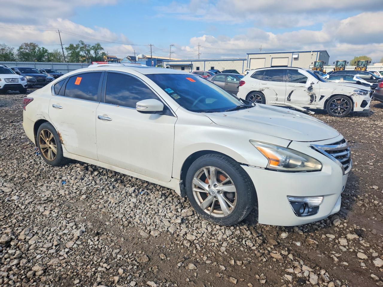 2015 Nissan Altima 2.5 Sl White vin: 1N4AL3AP6FC210026