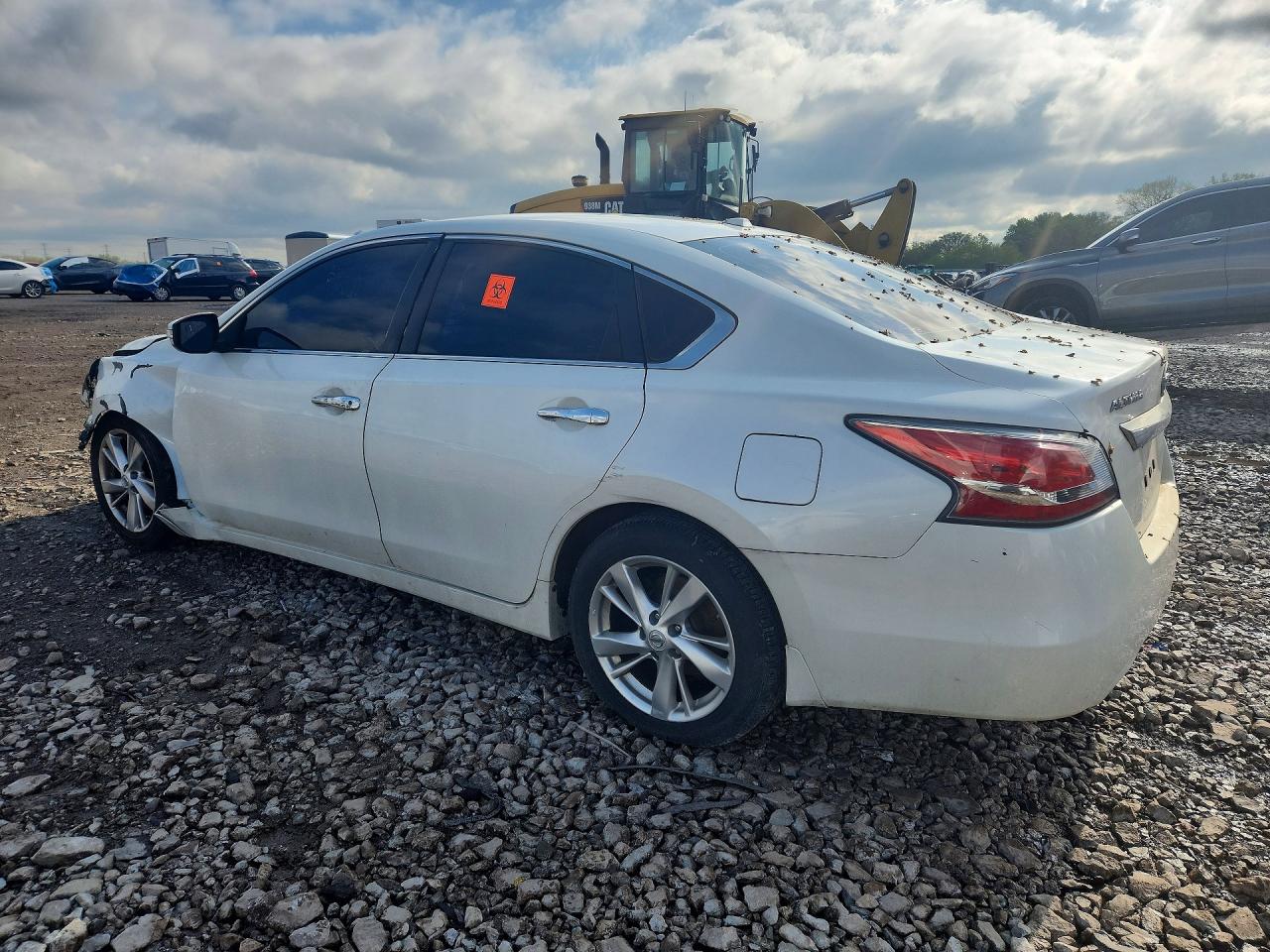 2015 Nissan Altima 2.5 Sl White vin: 1N4AL3AP6FC210026