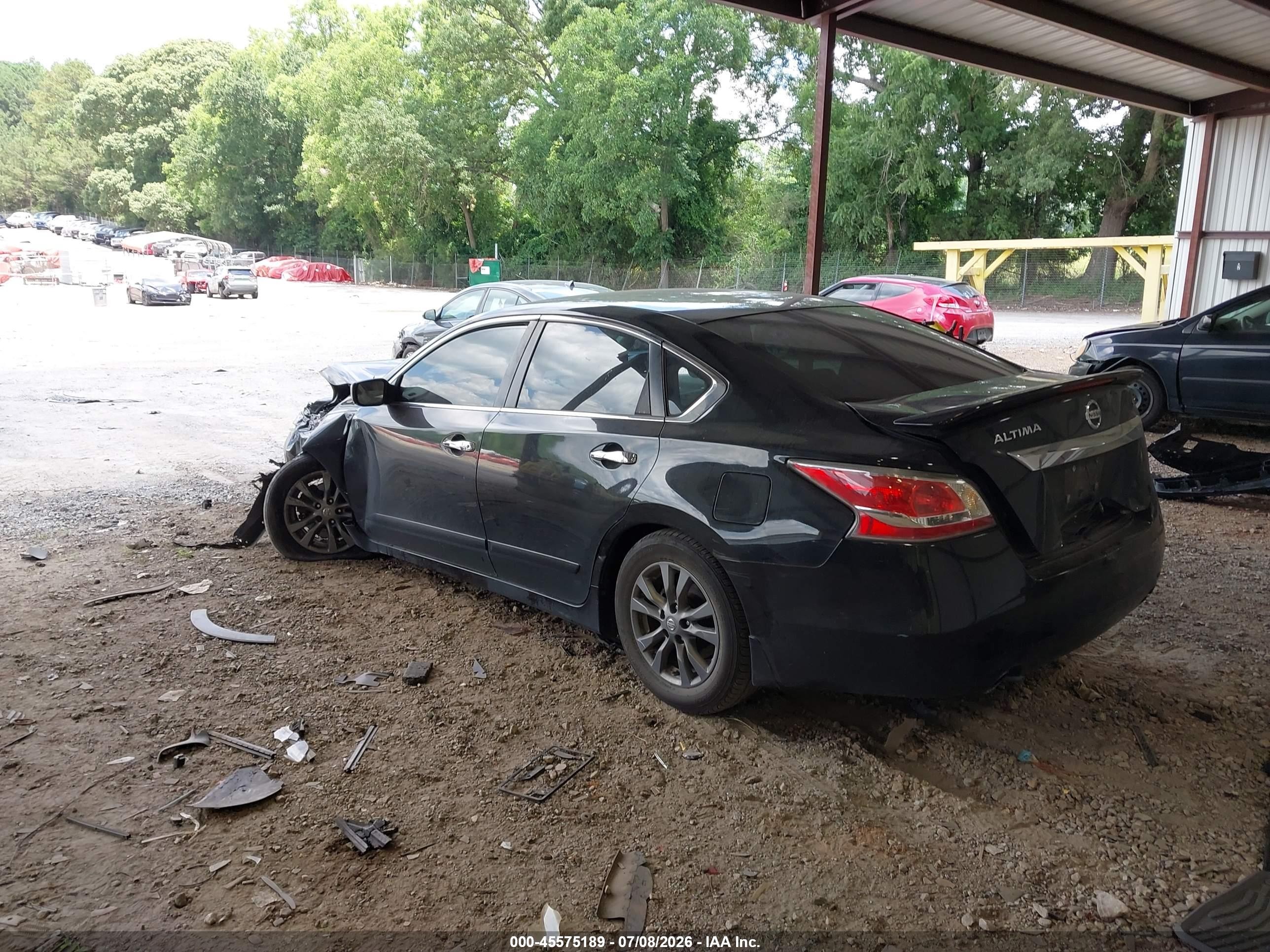 2015 Nissan Altima 2.5 S Black vin: 1N4AL3AP6FC213556