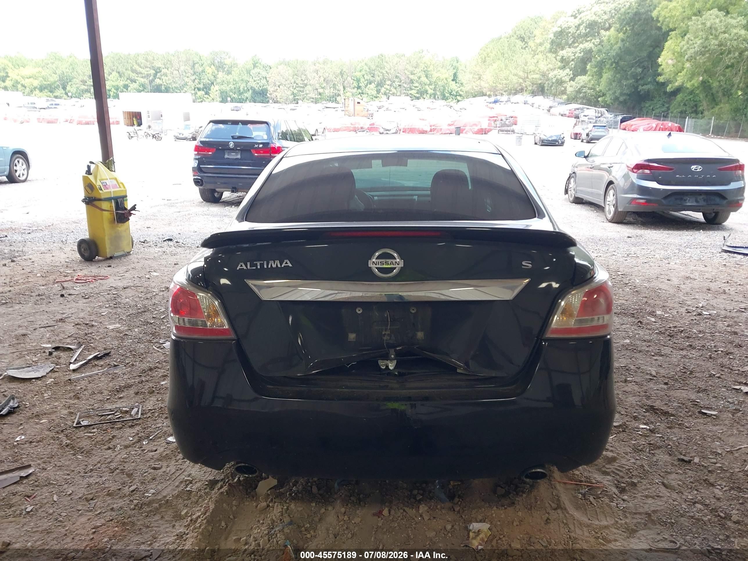 2015 Nissan Altima 2.5 S Black vin: 1N4AL3AP6FC213556