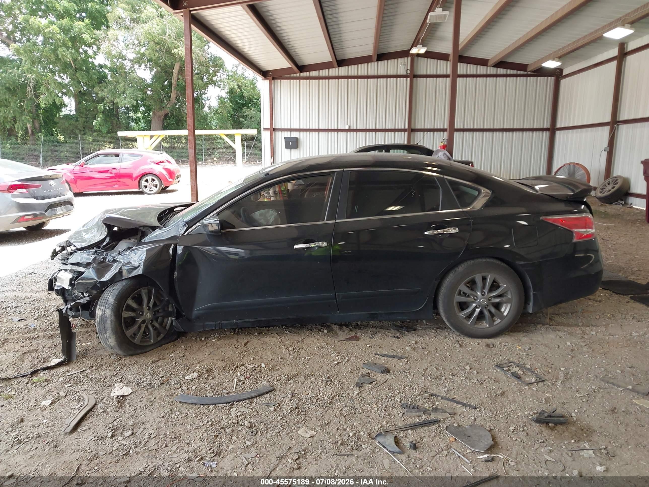 2015 Nissan Altima 2.5 S Black vin: 1N4AL3AP6FC213556