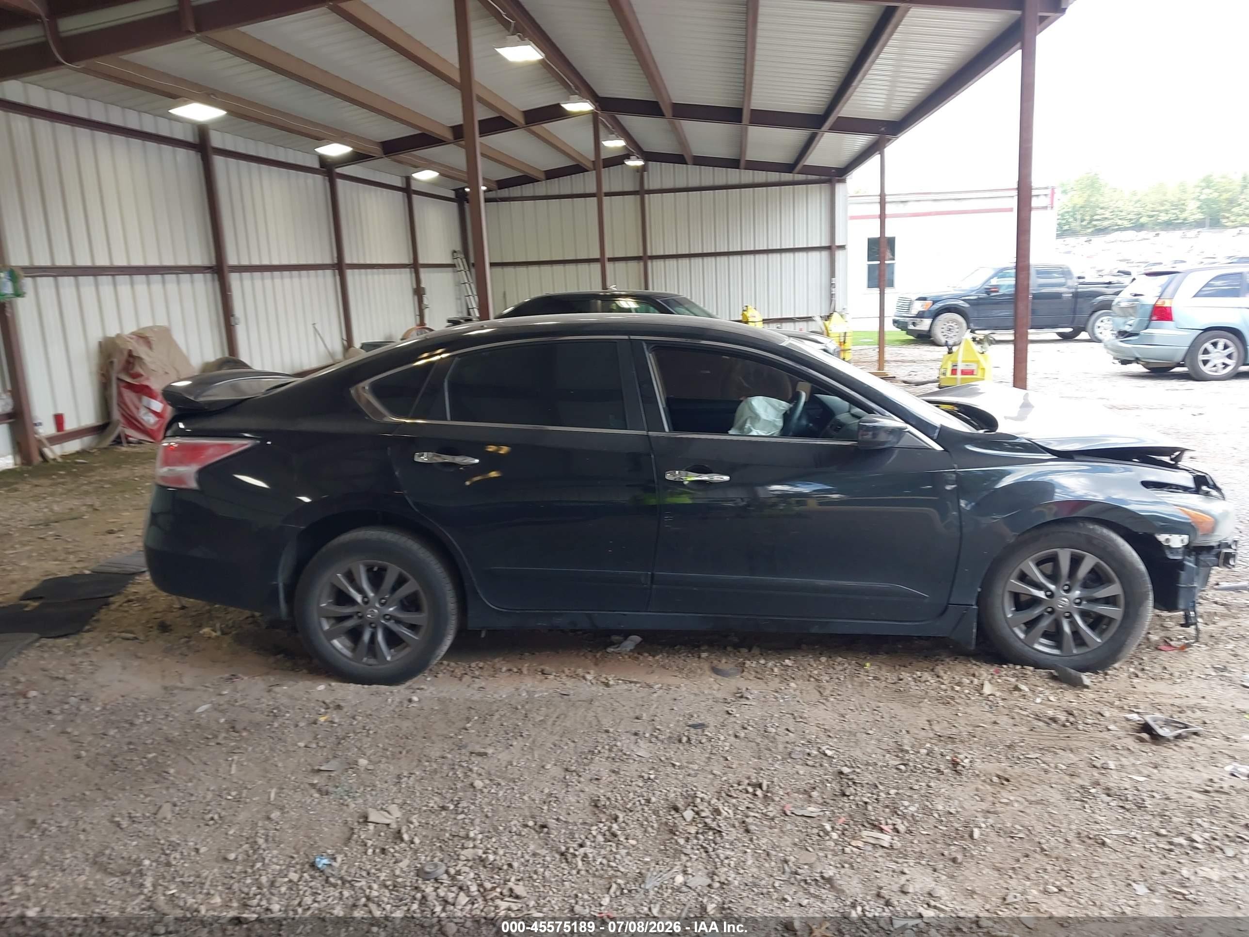 2015 Nissan Altima 2.5 S Black vin: 1N4AL3AP6FC213556