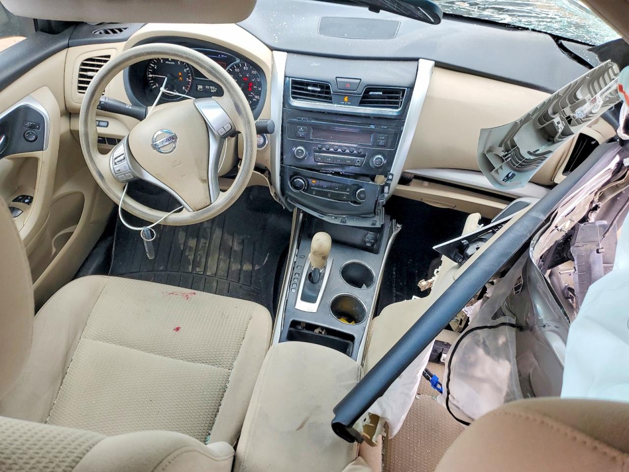 2015 Nissan Altima 2.5 Tan vin: 1N4AL3AP6FC217056