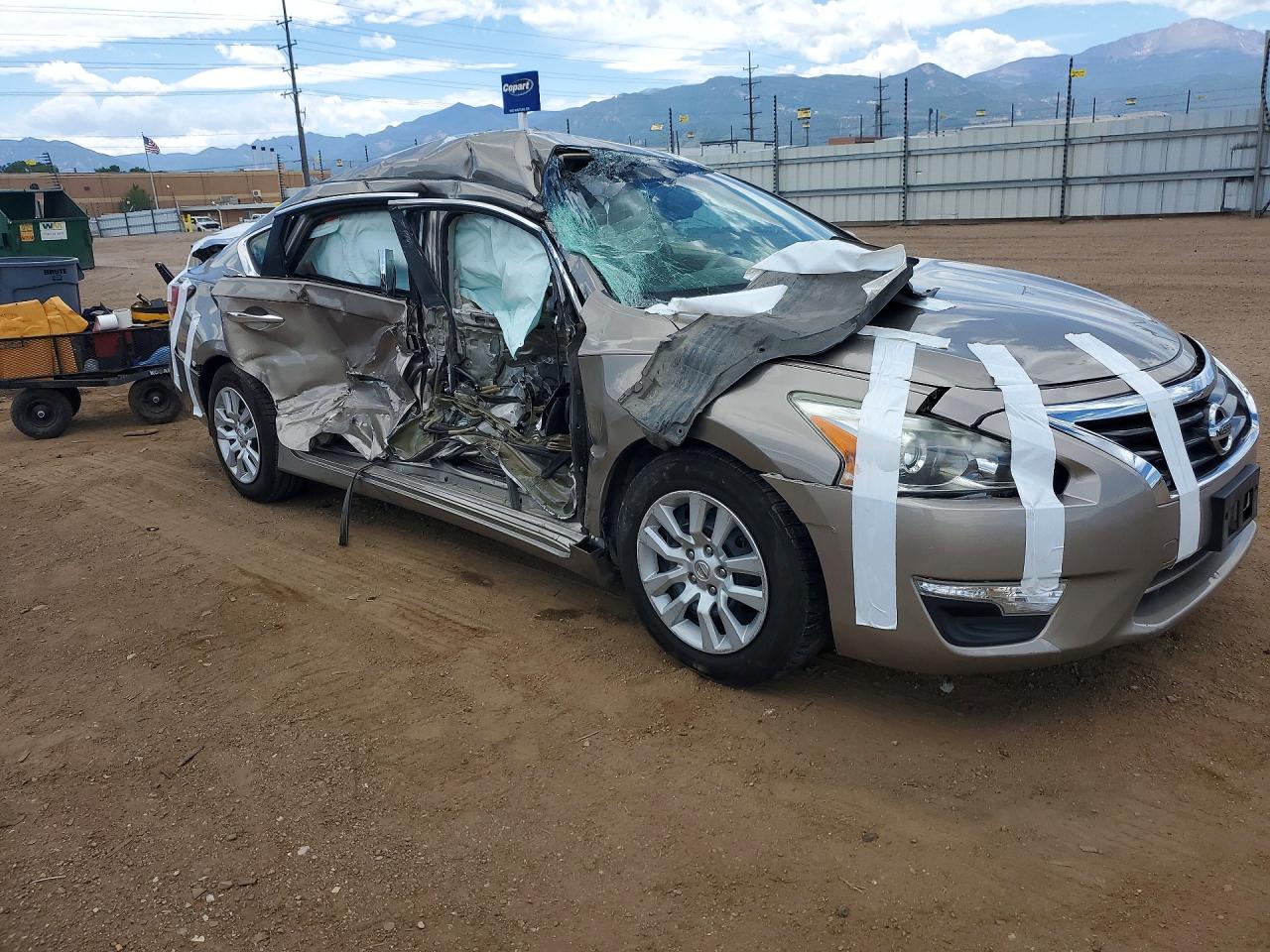 2015 Nissan Altima 2.5 Tan vin: 1N4AL3AP6FC217056
